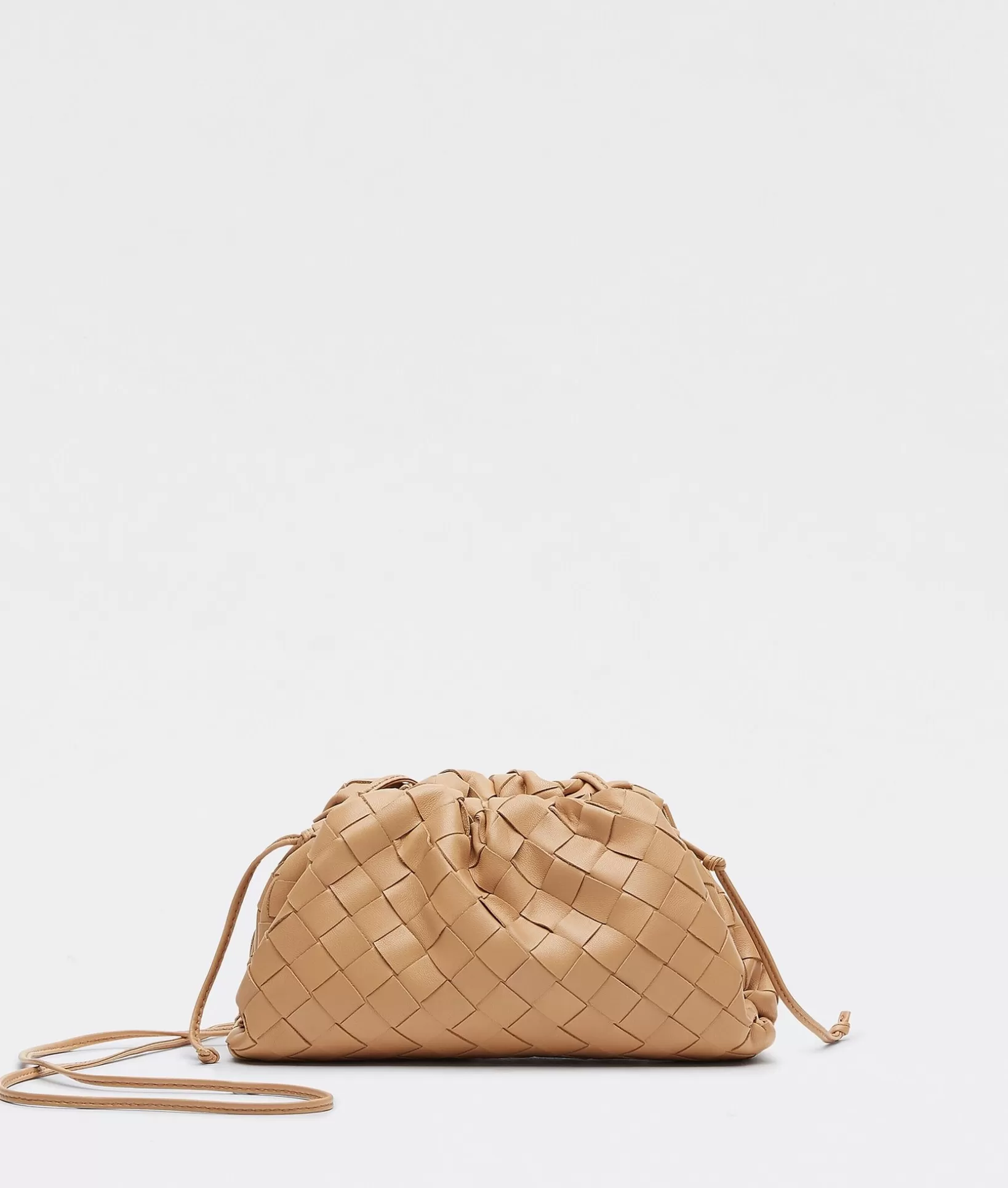 Clutch | Mini>Bottega Veneta Mini Pouch Almond