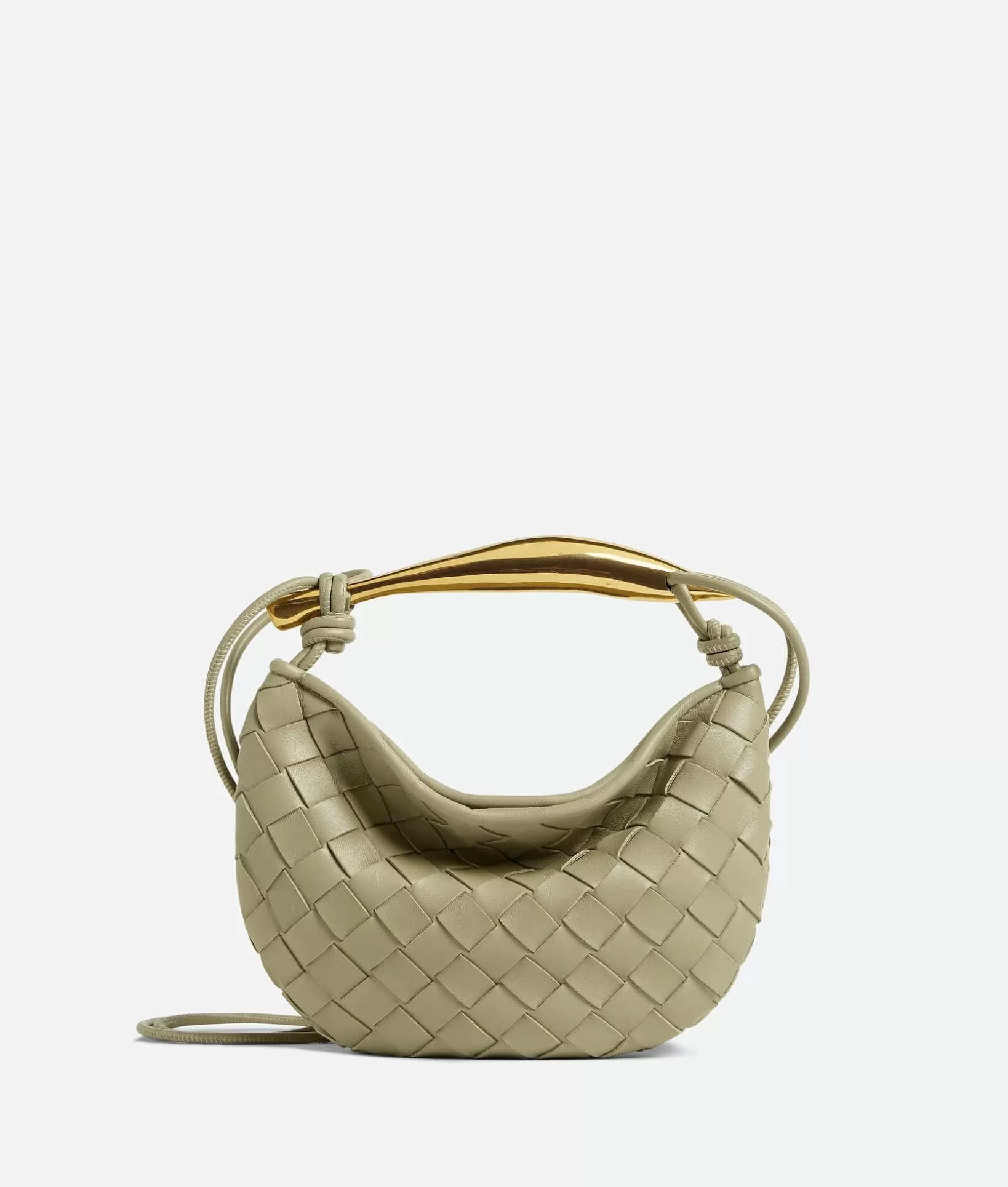 Mini>Bottega Veneta Mini Sardine Travertine