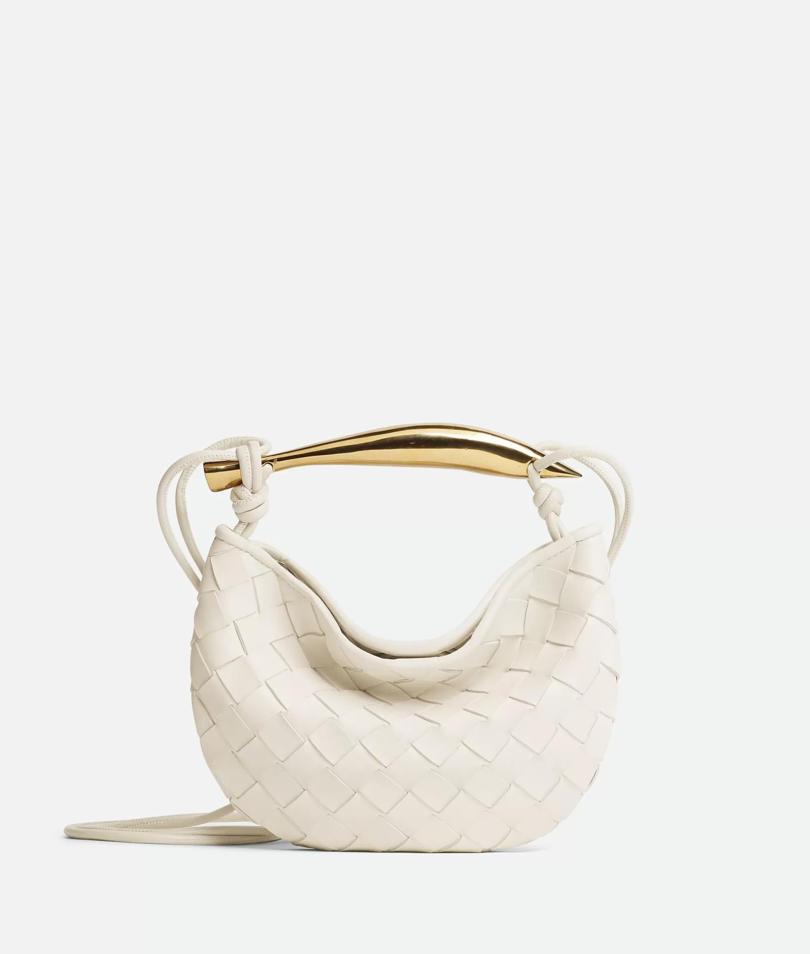 Mini>Bottega Veneta Mini Sardine Chalk