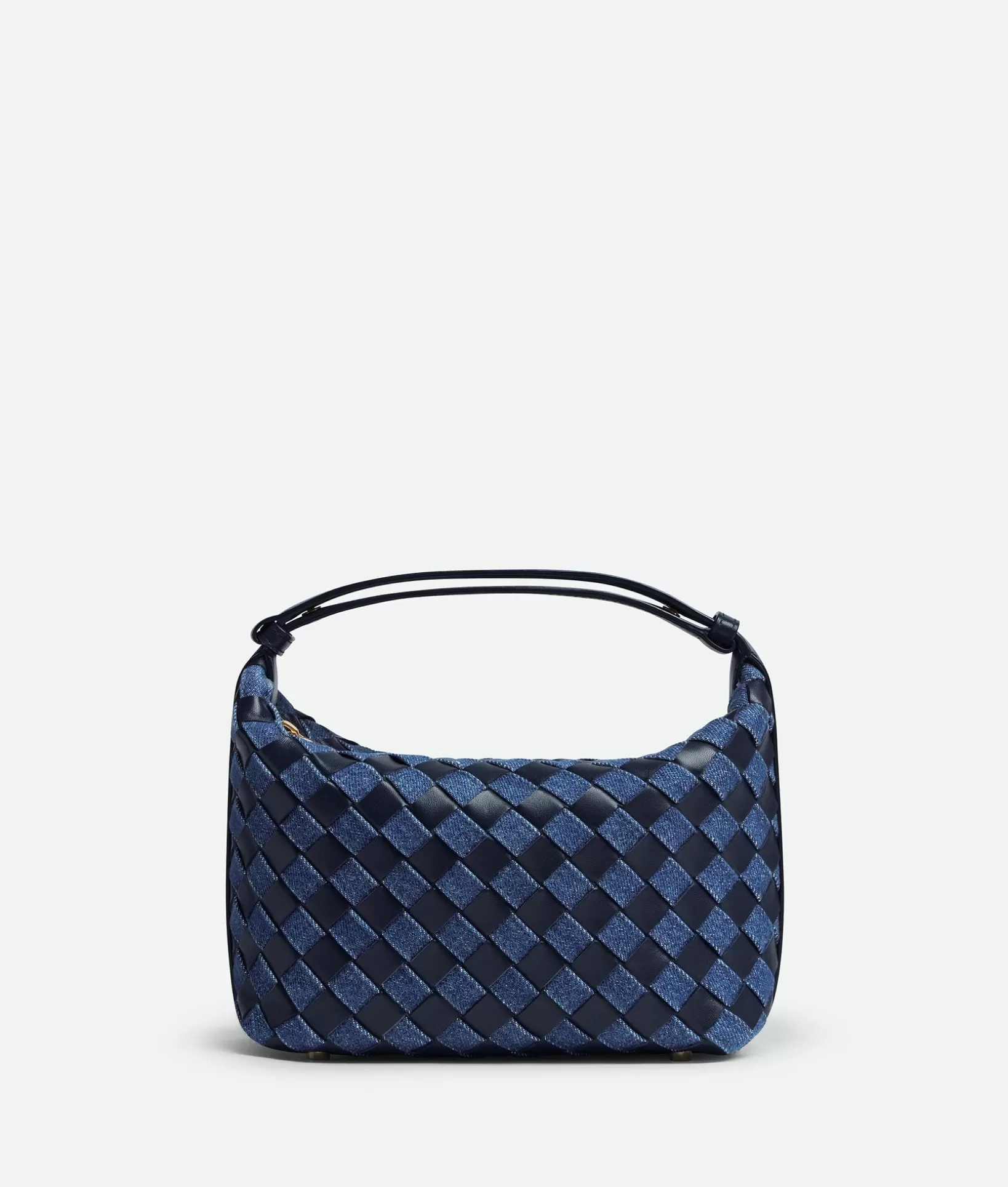 Mini>Bottega Veneta Mini Wallace Abyss/indigo