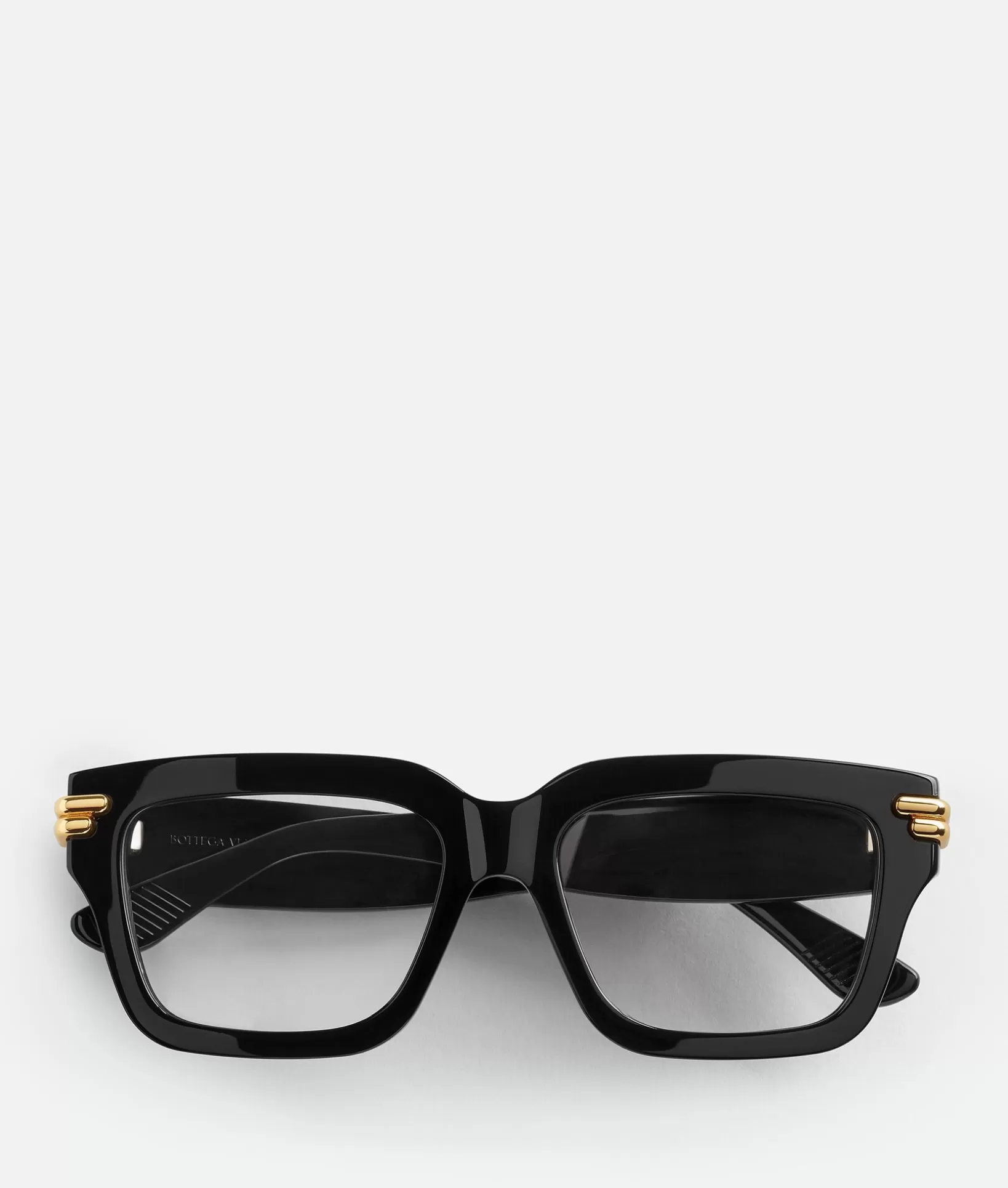 Opticals | Opticals>Bottega Veneta Mitre Square Eyeglasses Black/transparent