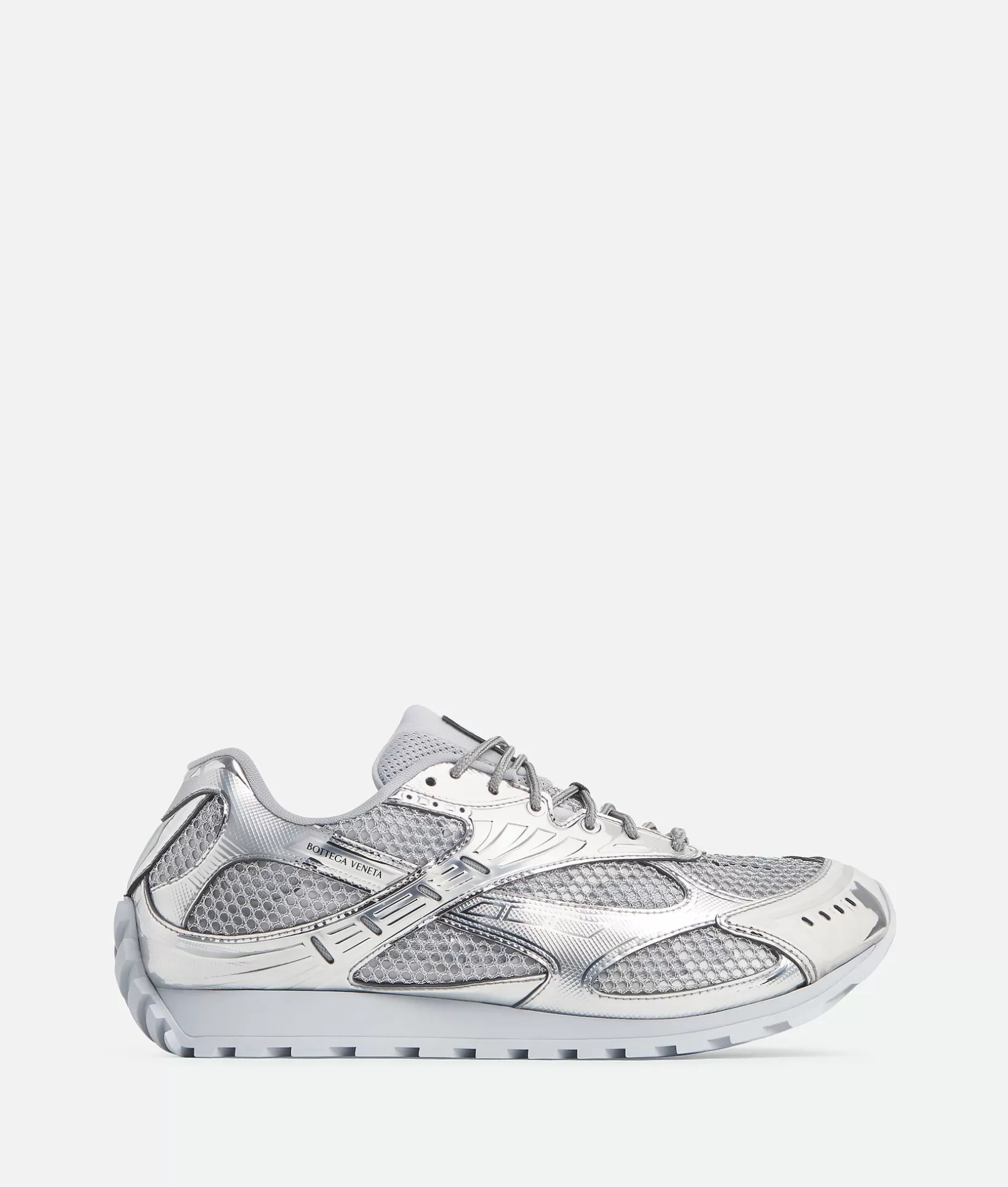 Sneakers>Bottega Veneta Orbit Sneaker Silver