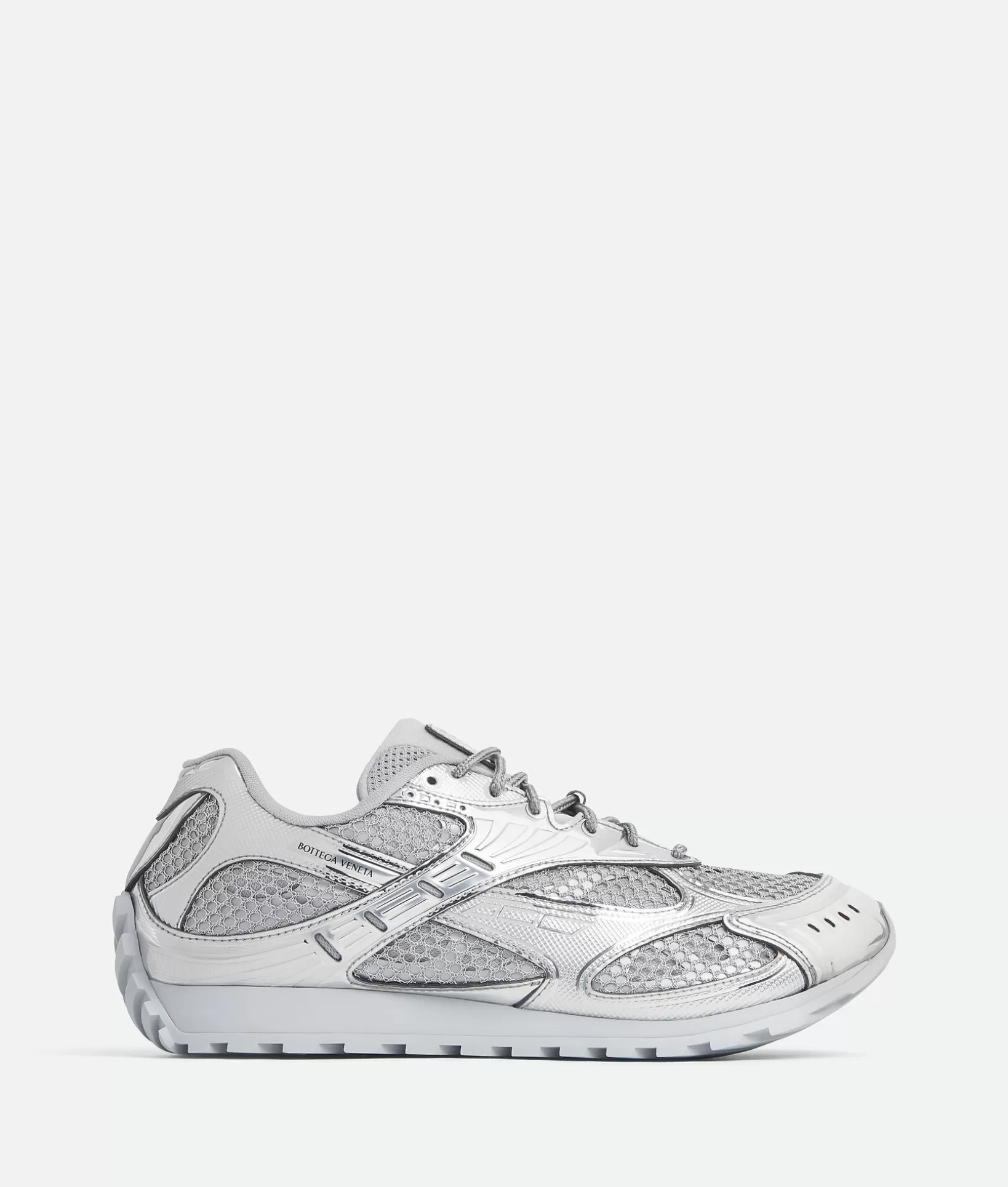 Sneakers>Bottega Veneta Orbit Sneaker Silver