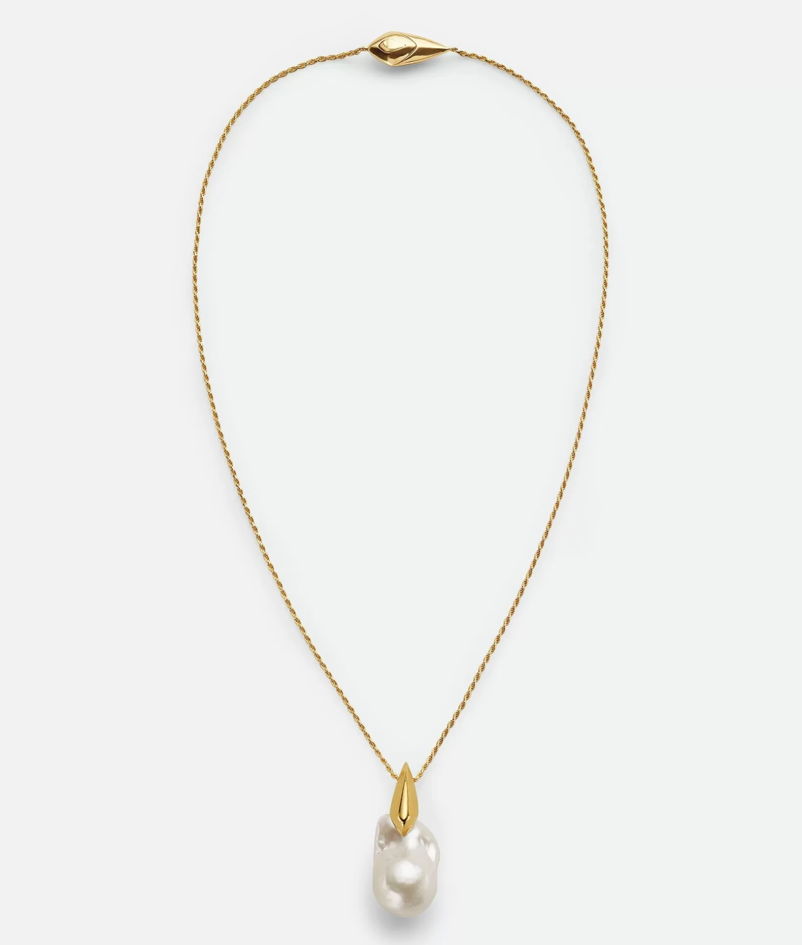 Necklaces>Bottega Veneta Pearl Pendant White