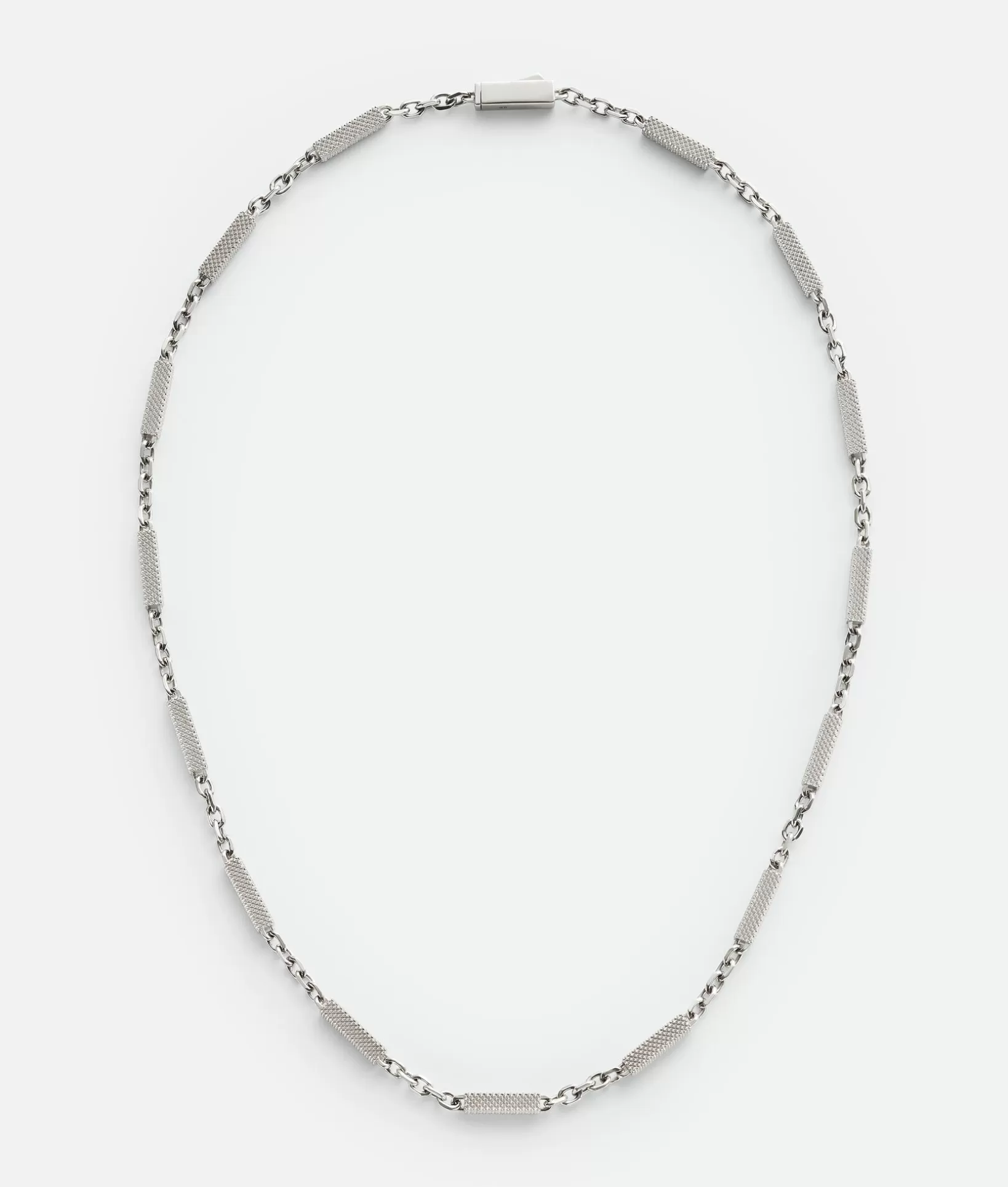 Necklaces>Bottega Veneta Pen Chain Necklace Silver