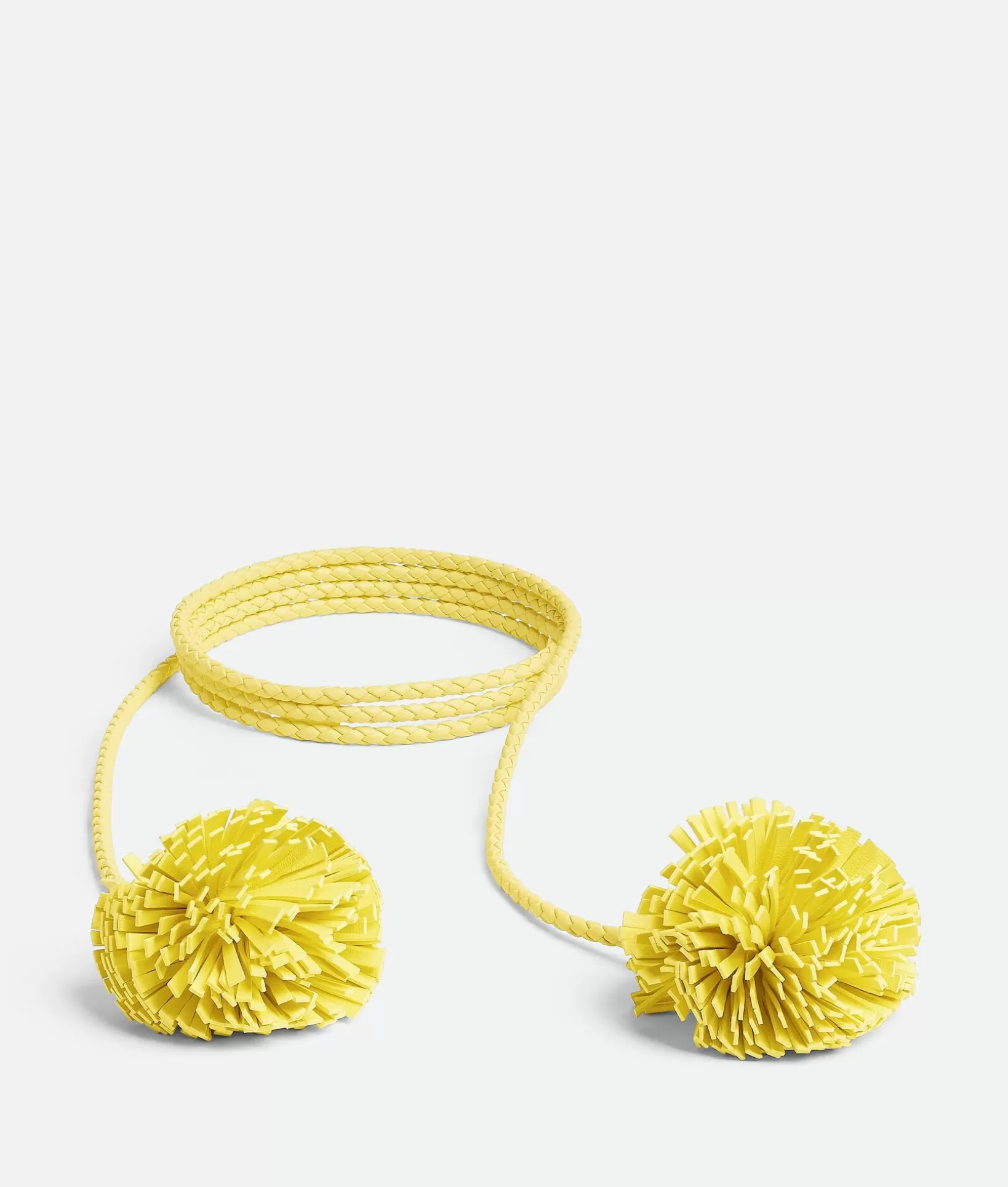 Belts>Bottega Veneta Pompom Coaxial Belt Sherbert