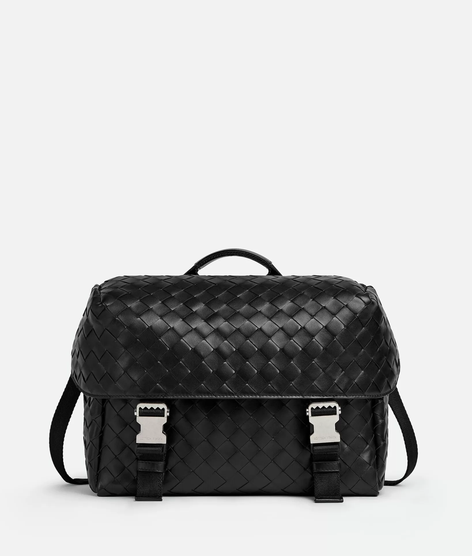 Crossbody>Bottega Veneta Postino Bag Black