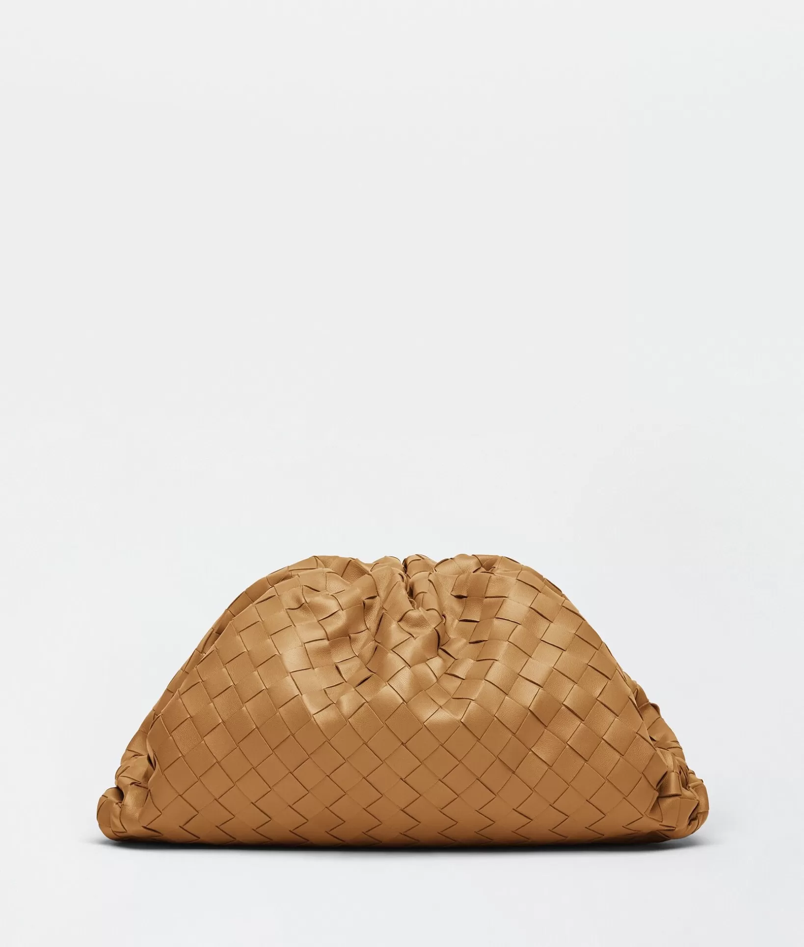 Clutch>Bottega Veneta Pouch Caramel