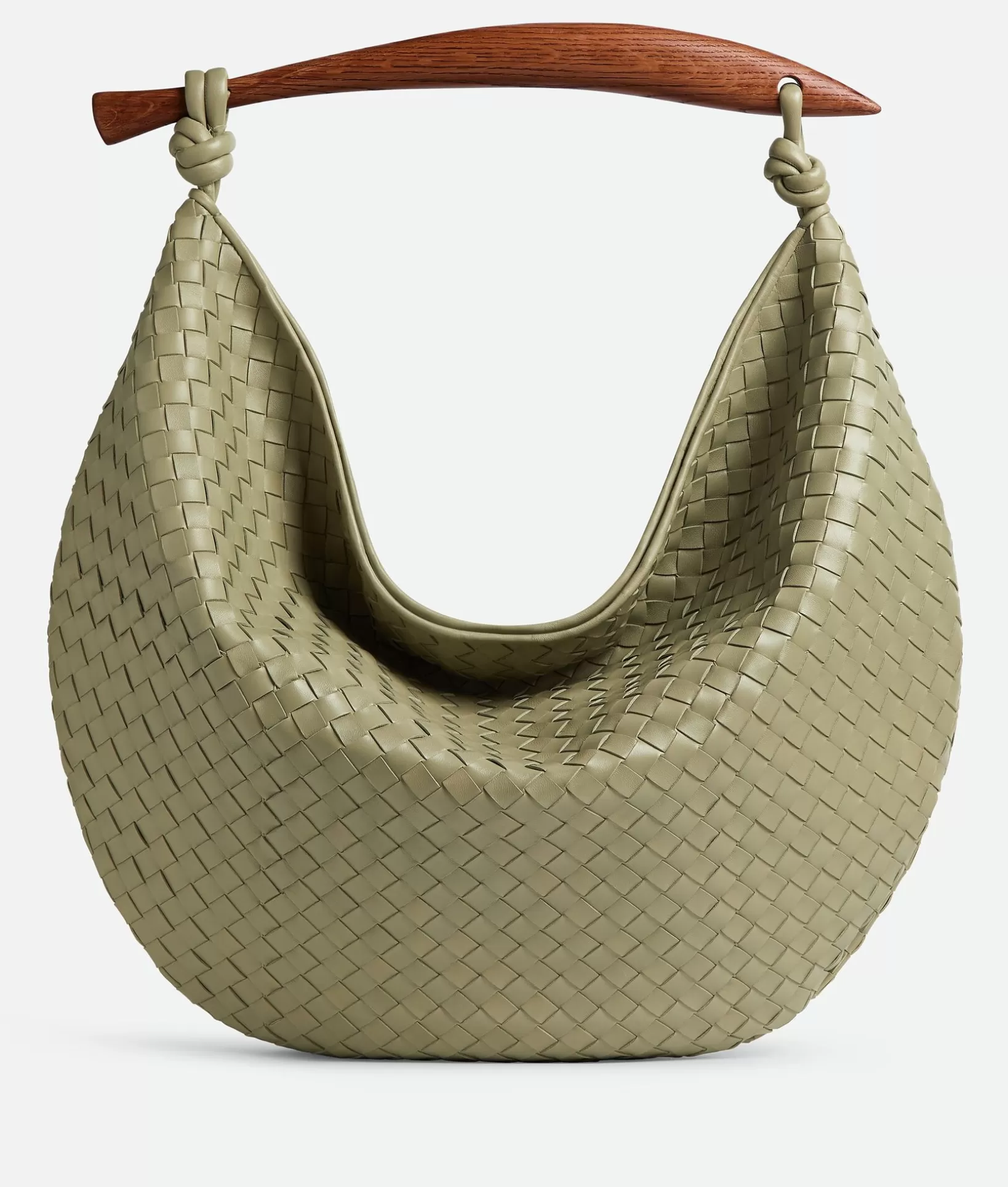 Handle>Bottega Veneta Sardine Bermuda Travertine/rhum