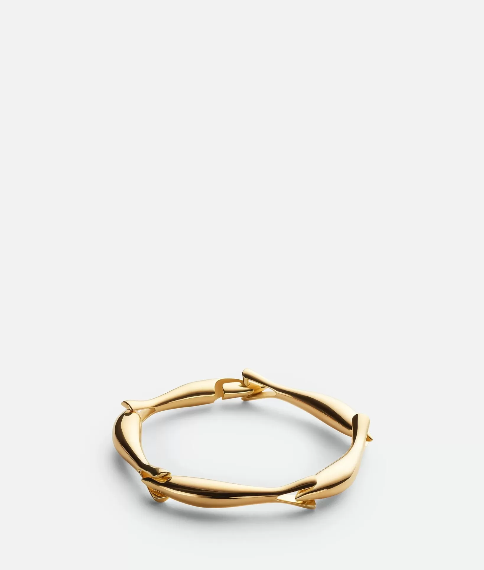 Bracelets>Bottega Veneta Sardine Bracelet Yellow gold