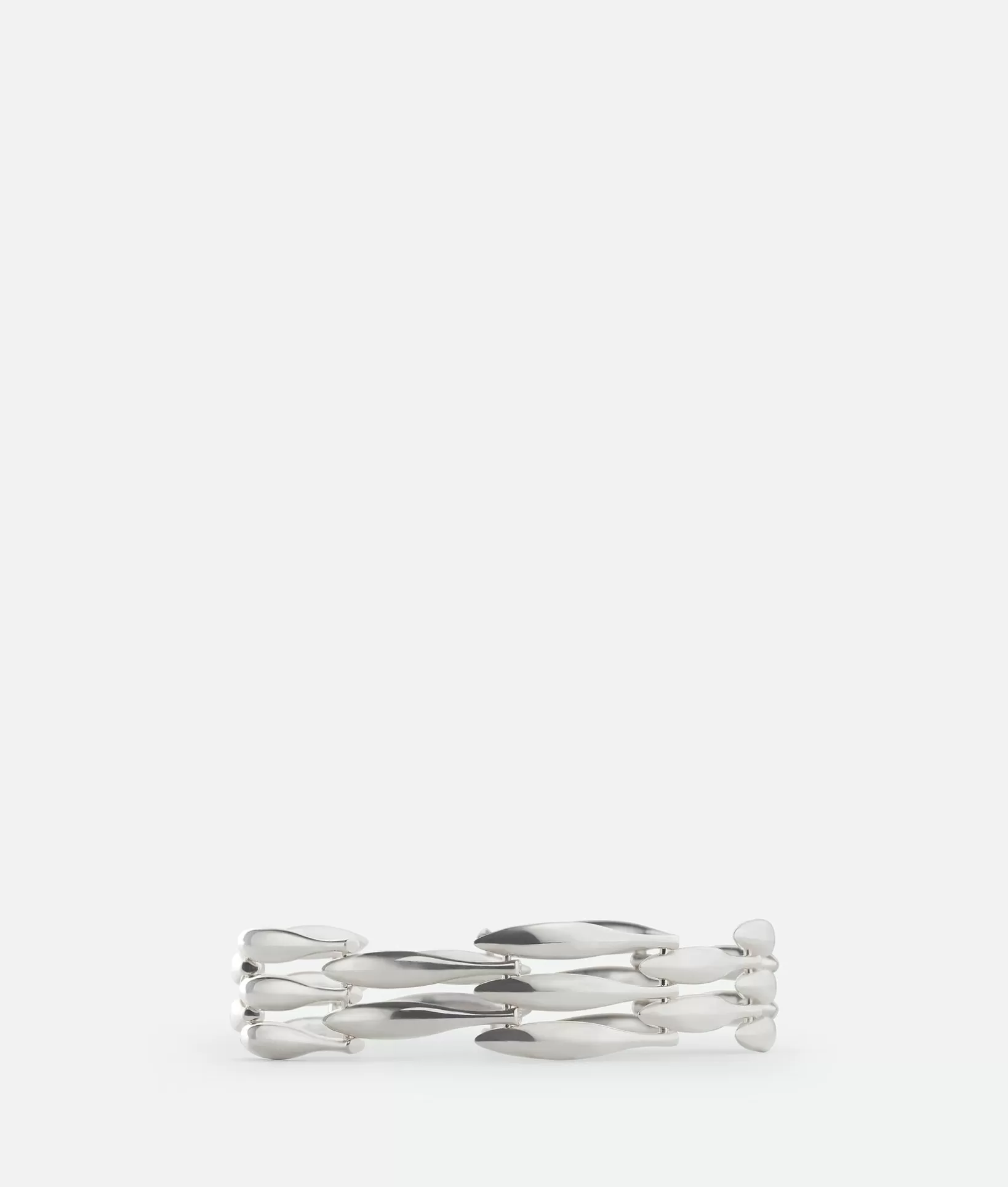 Bracelets>Bottega Veneta Sardine Bracelet Silver