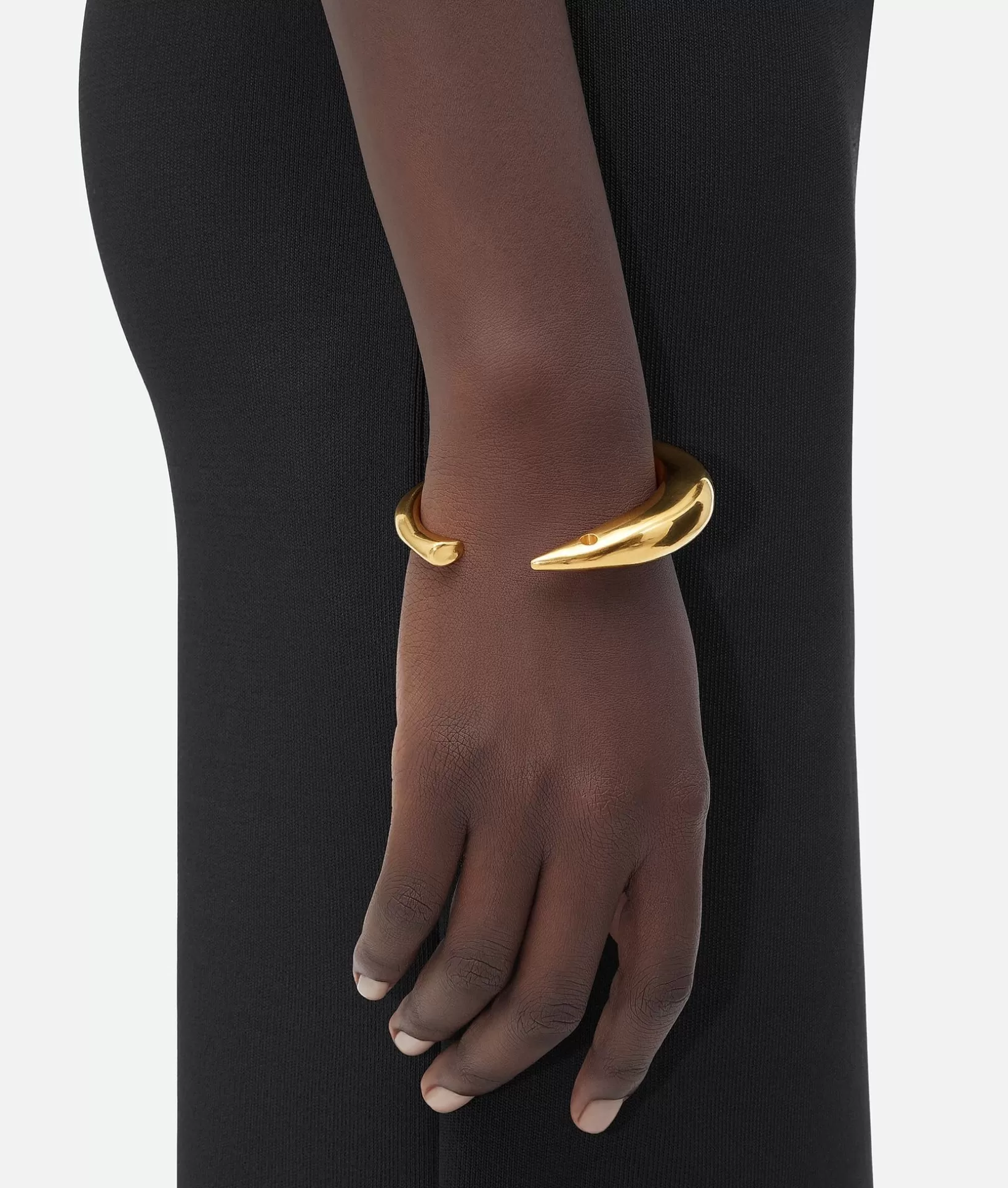 Bracelets>Bottega Veneta Sardine Cuff Bracelet Yellow gold