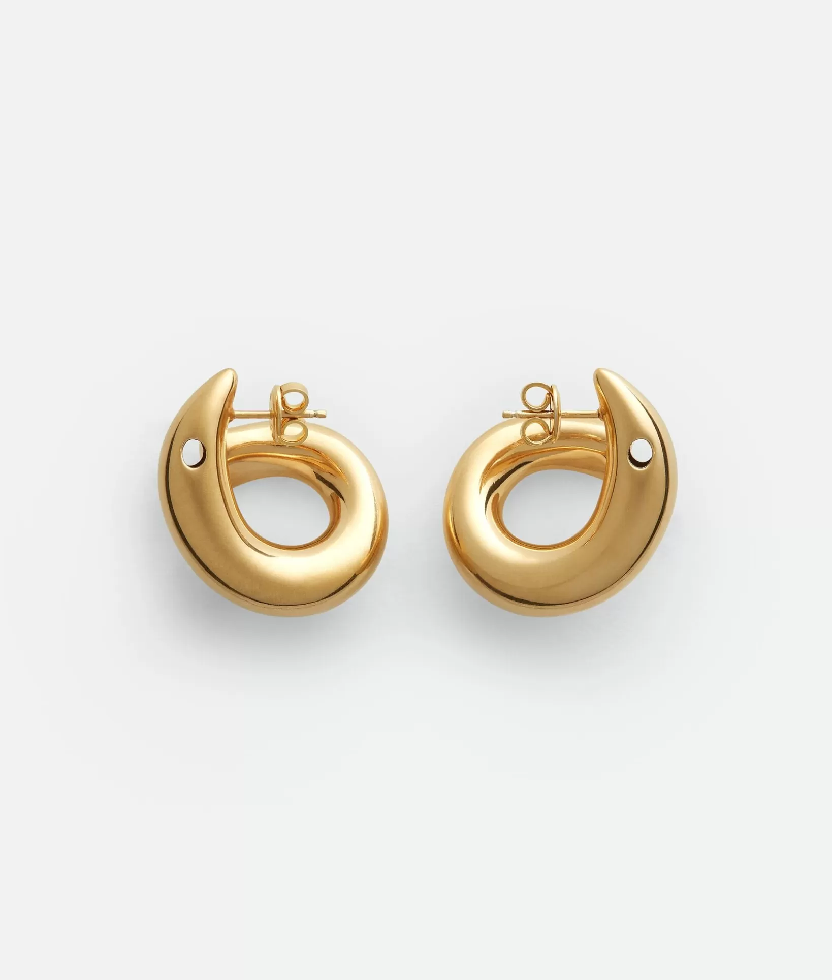 Earrings>Bottega Veneta Sardine Earrings Yellow gold