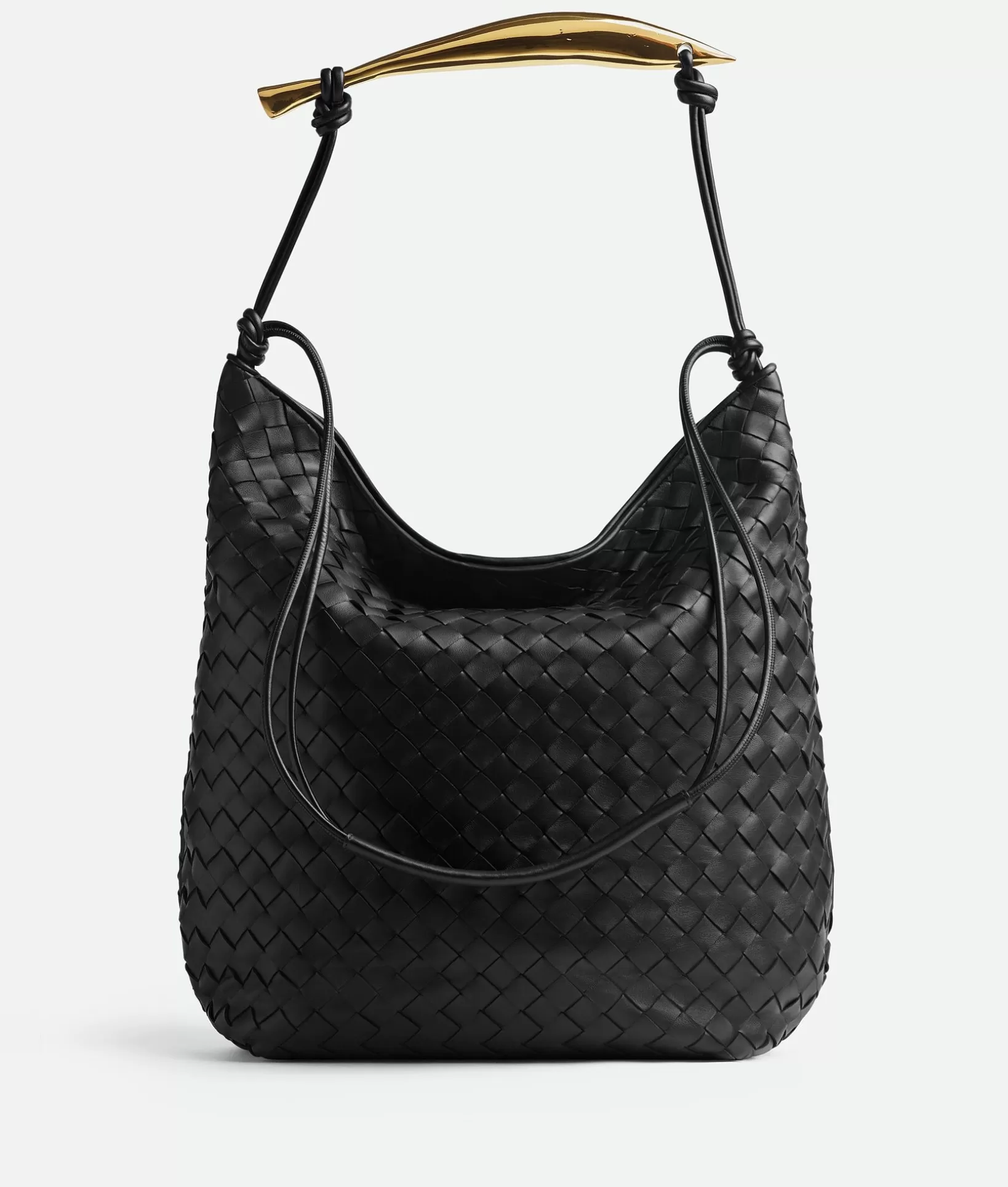 Shopper | Crossbody>Bottega Veneta Sardine Hobo Black