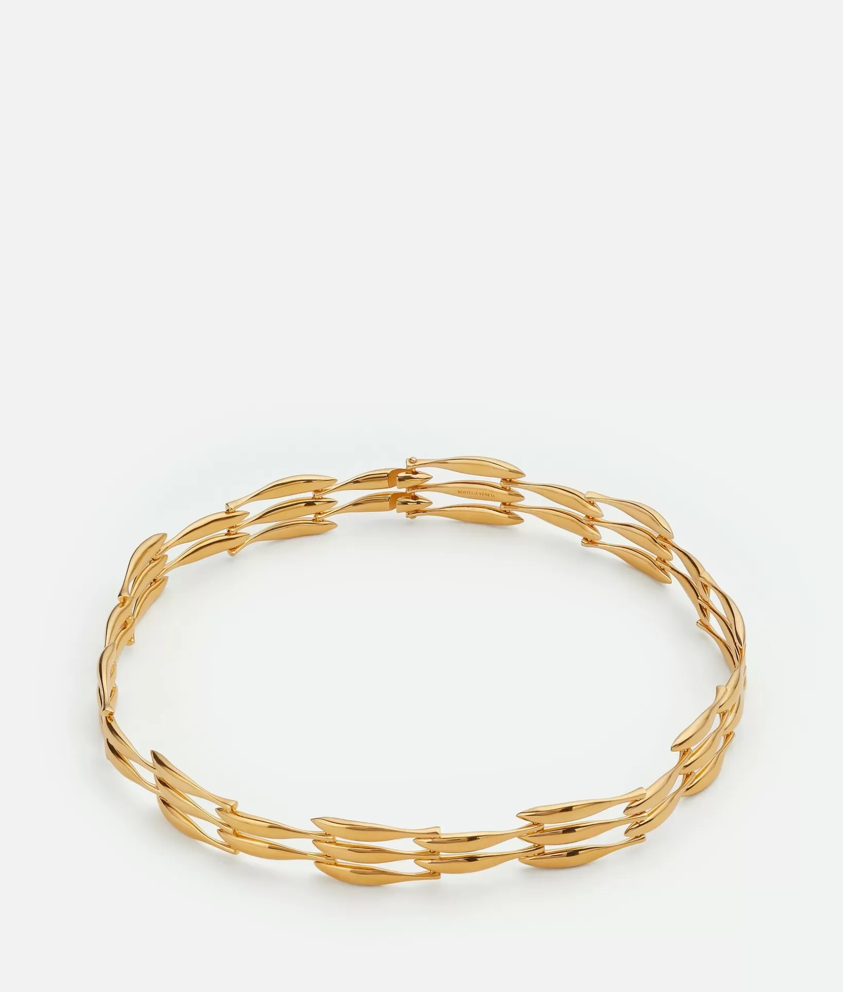 Necklaces>Bottega Veneta Sardine Necklace Yellow gold