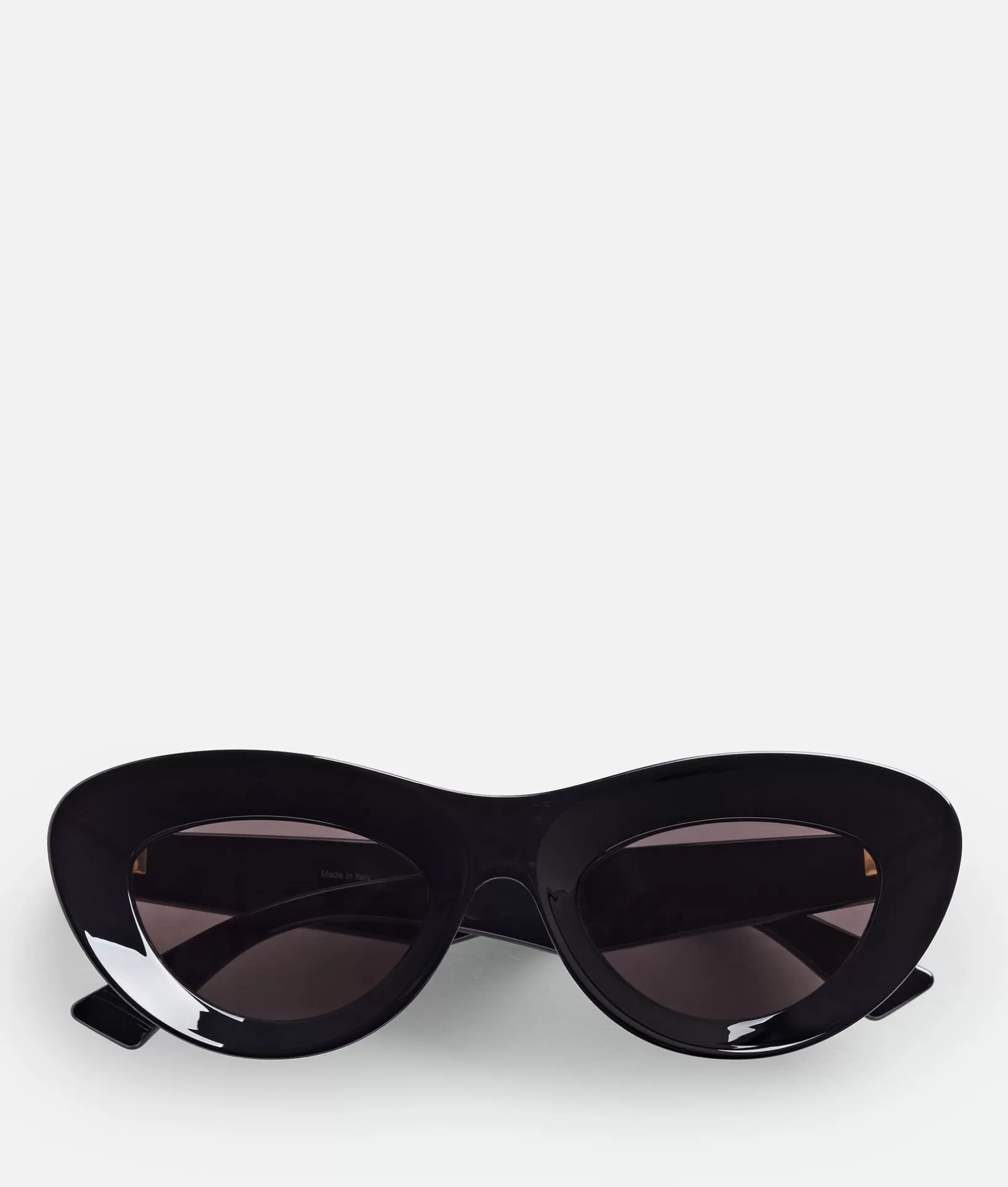 Sunglasses | Sunglasses>Bottega Veneta Sharp Cat Eye Sunglasses Black/grey