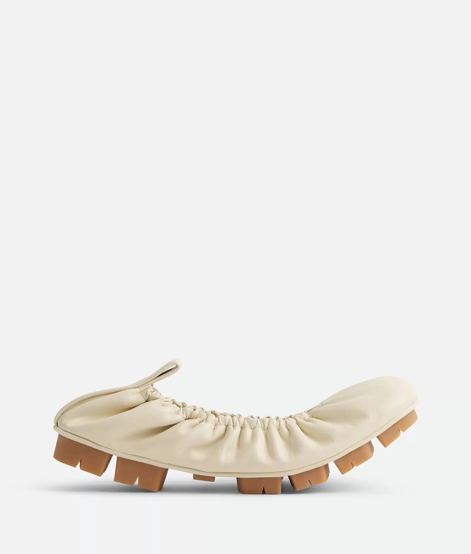 Flats>Bottega Veneta Shore Ballerina Sea salt