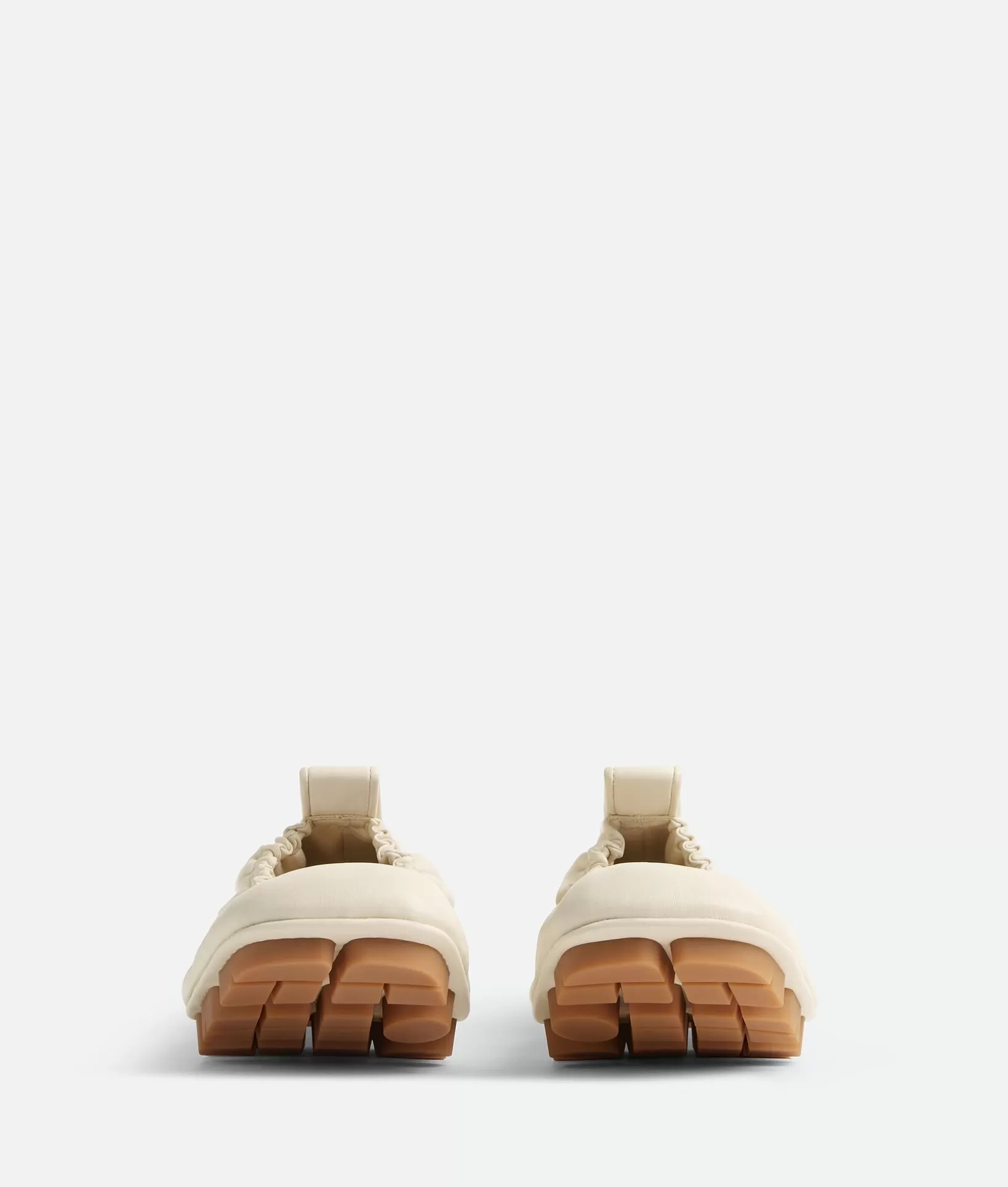 Flats>Bottega Veneta Shore Ballerina Sea salt