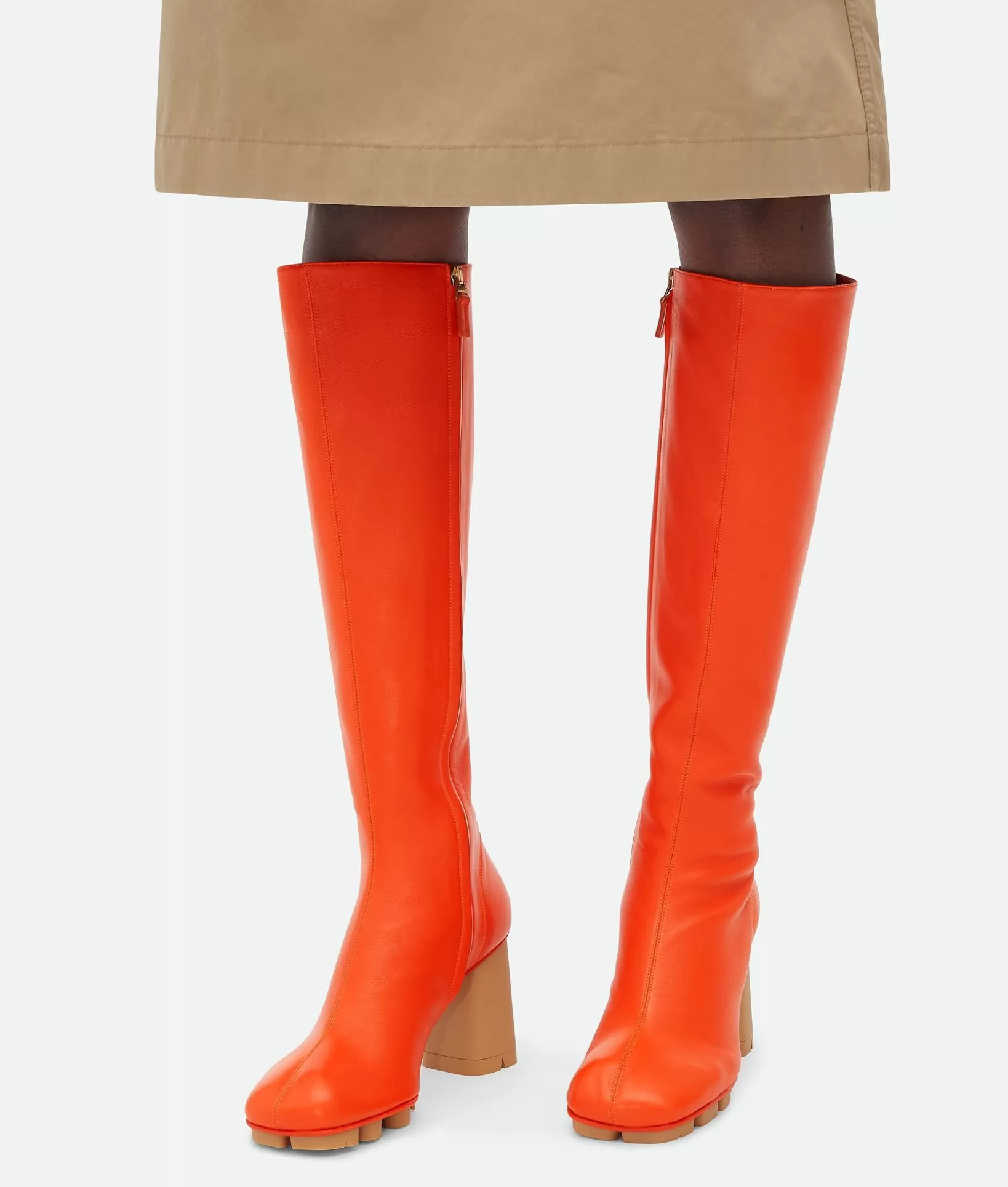 Boots>Bottega Veneta Shore Boot New orange