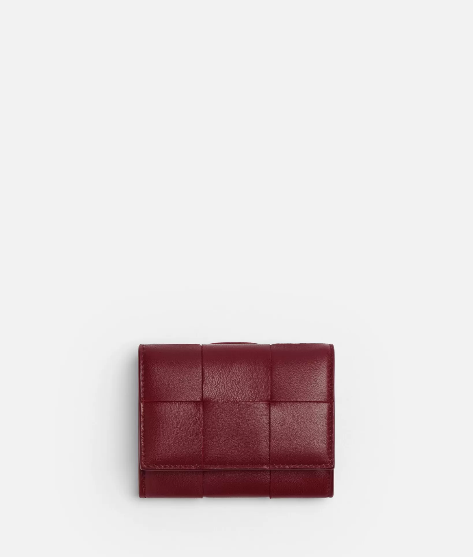 Card Cases>Bottega Veneta Small Envelope Card Case Bordeaux