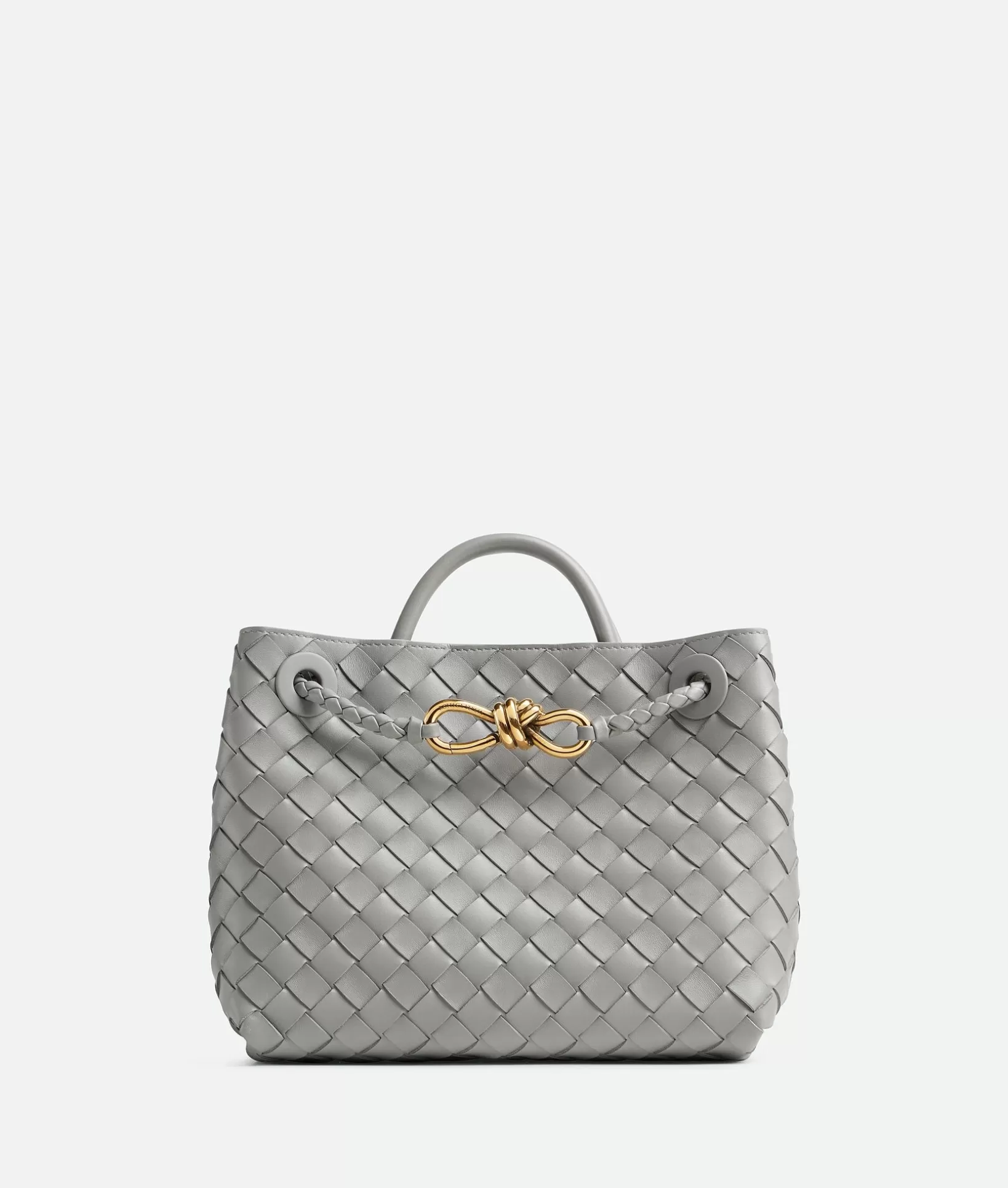 Handle | Crossbody>Bottega Veneta Small Andiamo Sterling