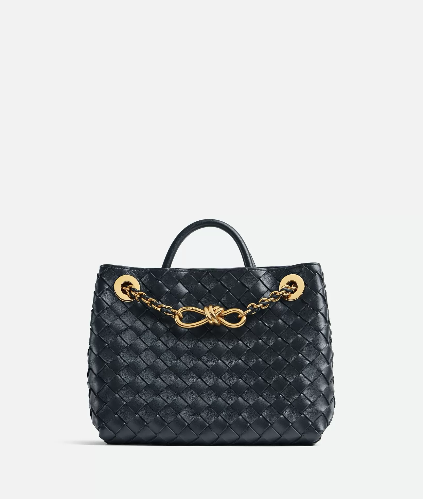 Handle | Crossbody>Bottega Veneta Small Andiamo With Chain Shadow