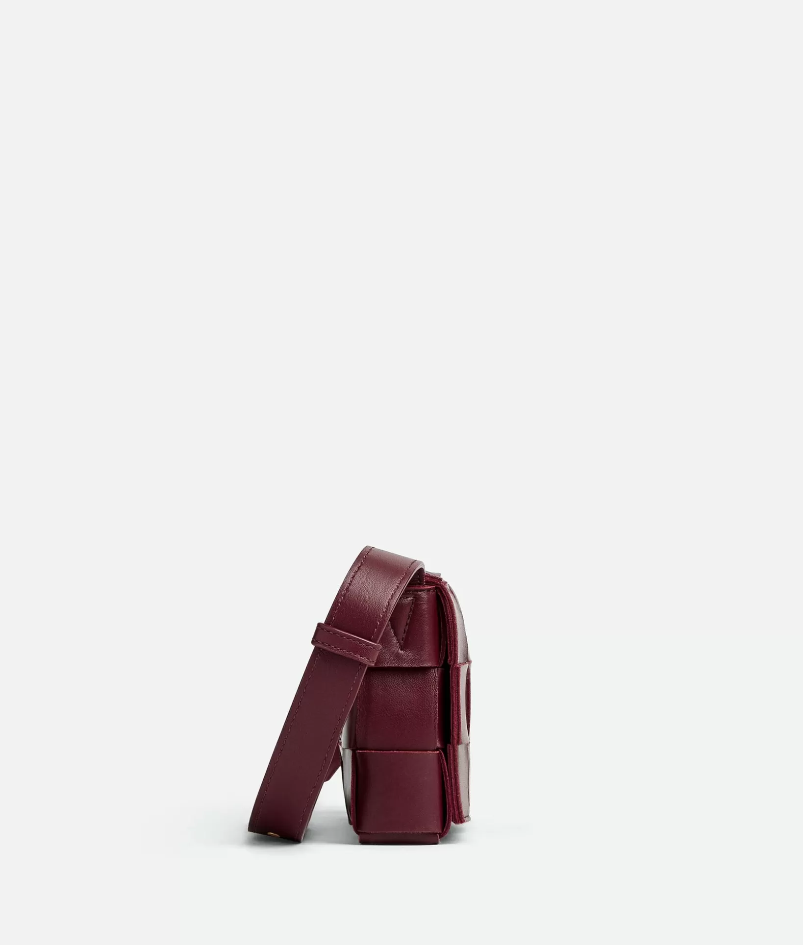 Crossbody>Bottega Veneta Small Cassette Barolo