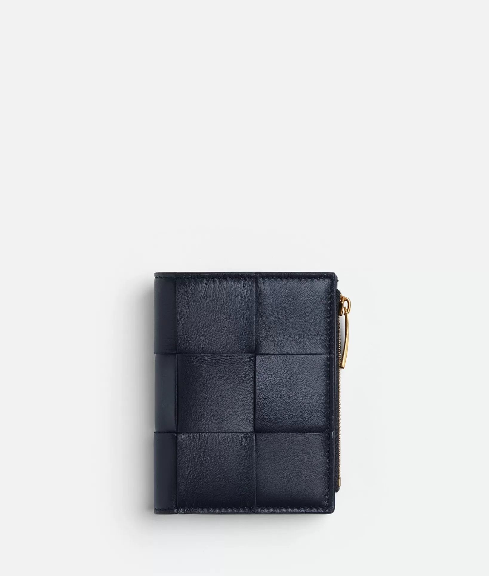 Small Wallets>Bottega Veneta Small Cassette Bi-Fold Zip Wallet Space