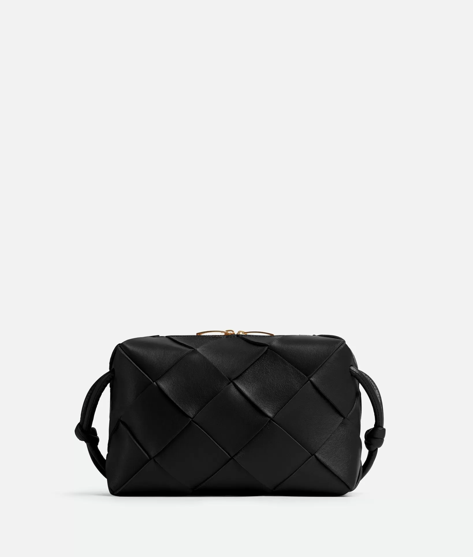 Crossbody>Bottega Veneta Small Cassette Camera Bag Black