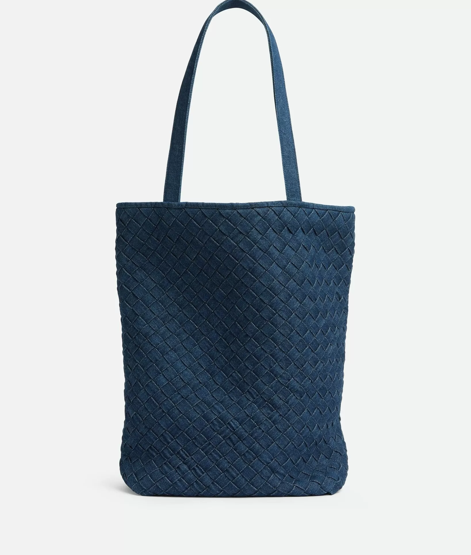 Shopper | Shopper>Bottega Veneta Small Intreccio Tote Bag Indigo