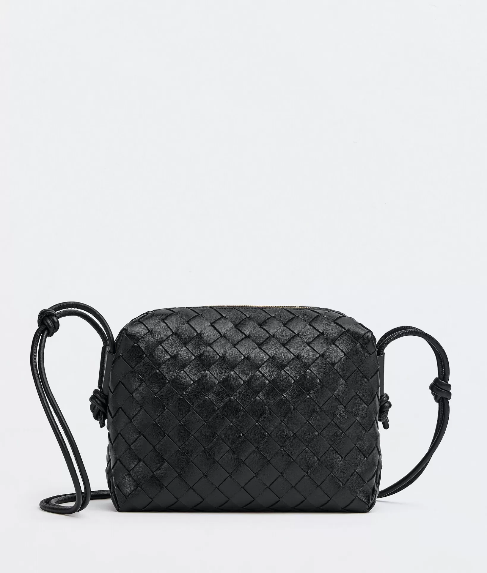 Crossbody>Bottega Veneta Small Loop Camera Bag Black