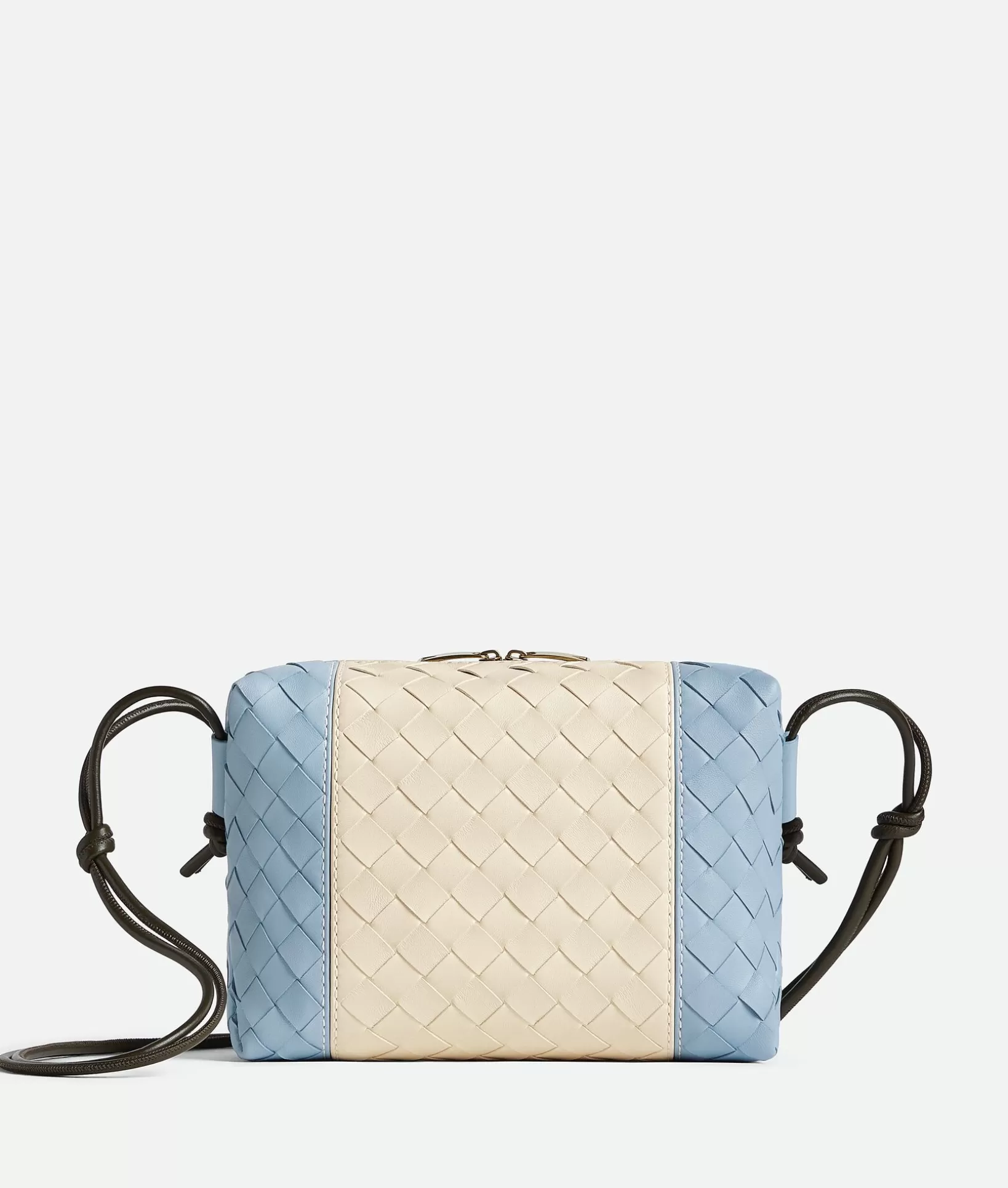 Crossbody>Bottega Veneta Small Loop Camera Bag Sea salt/ice/kaki