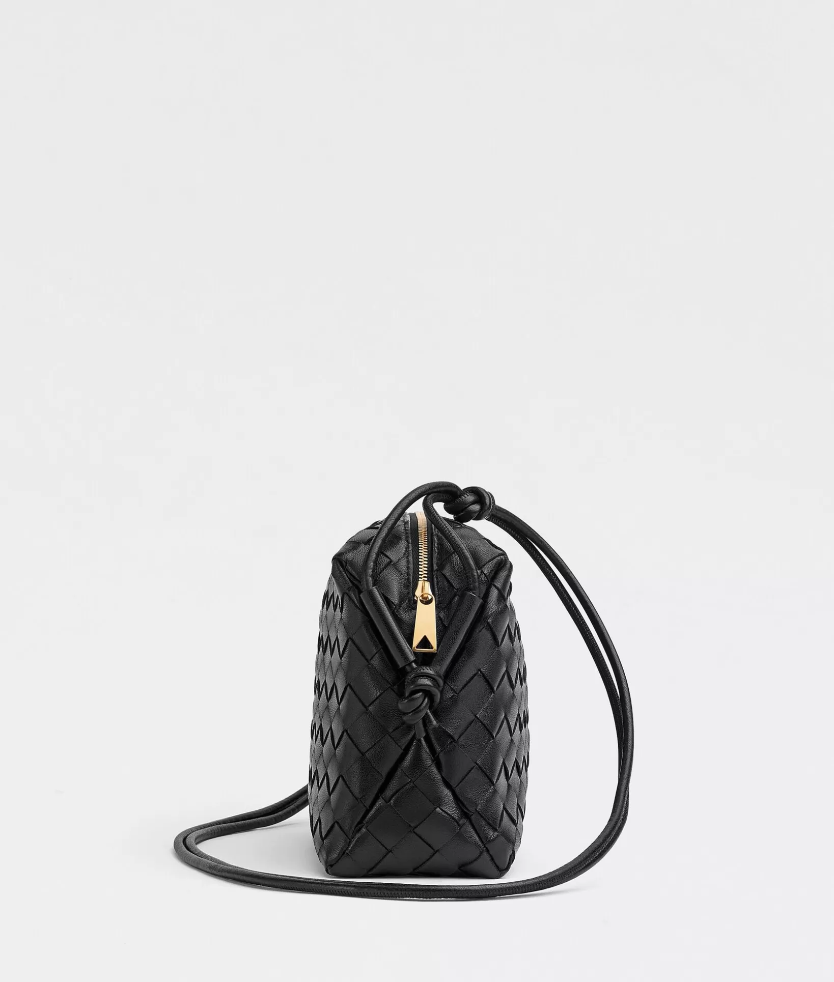 Crossbody>Bottega Veneta Small Loop Camera Bag Black