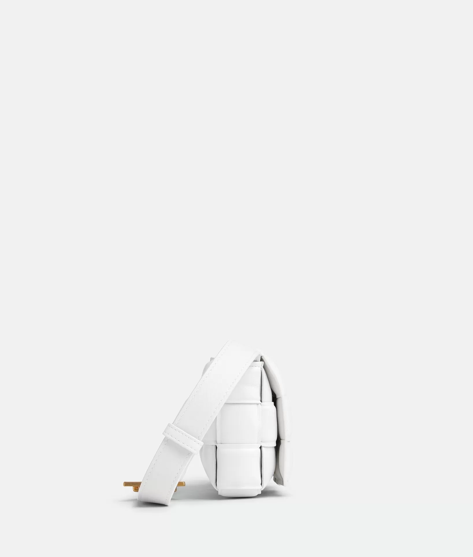 Crossbody>Bottega Veneta Small Padded Cassette White