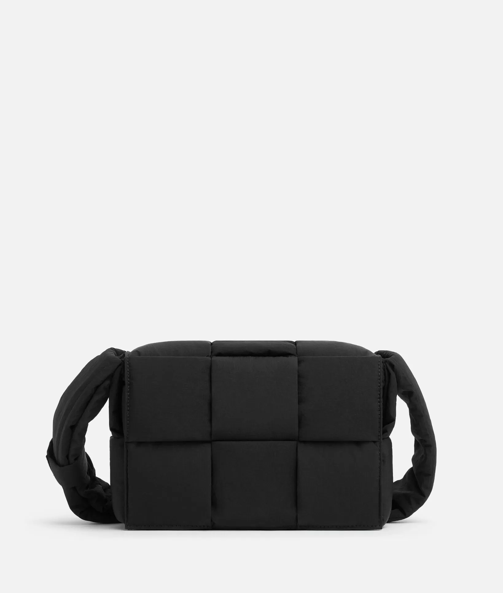 Crossbody>Bottega Veneta Small Padded Tech Cassette Black