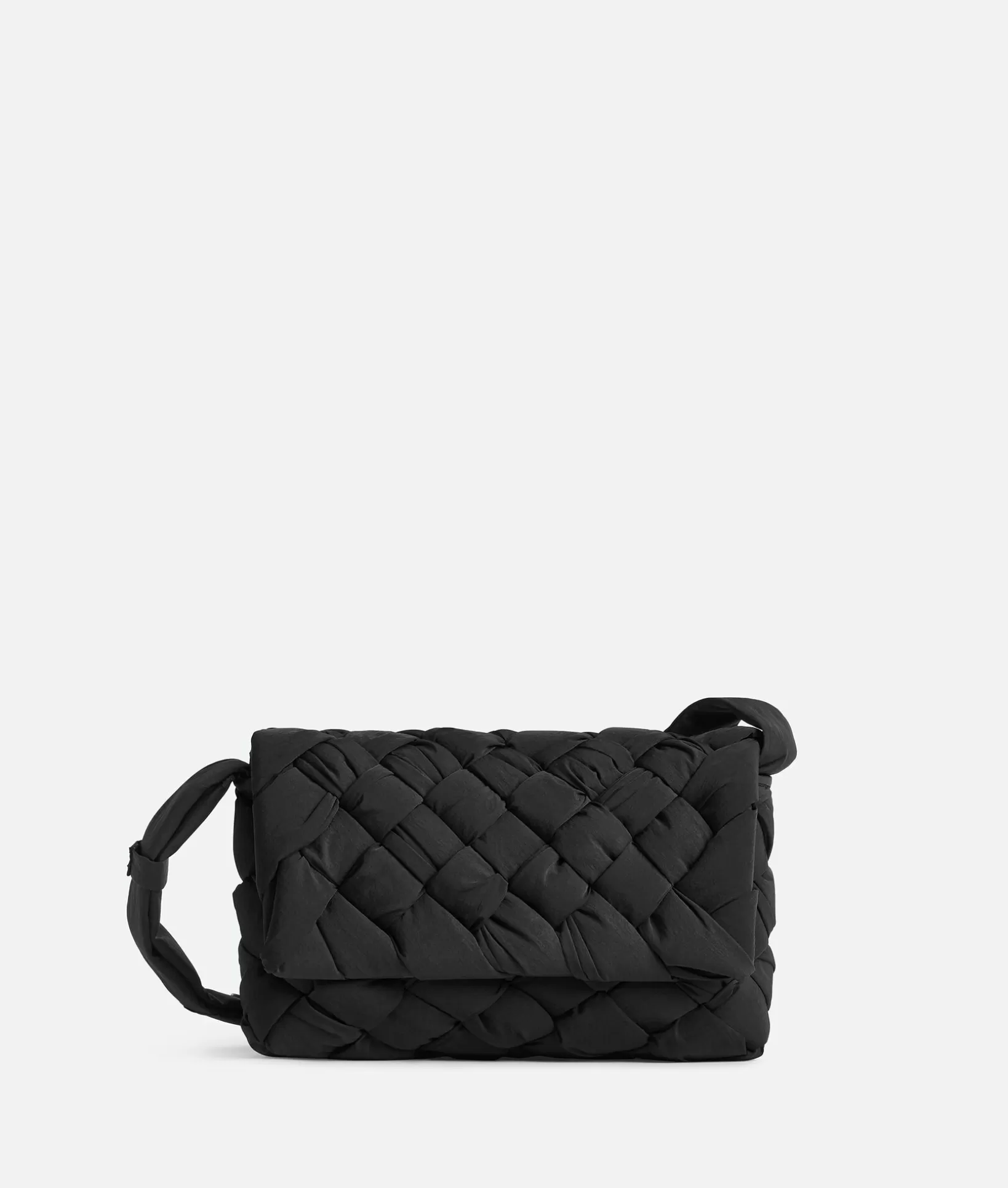 Crossbody>Bottega Veneta Small Rumple Messenger Black