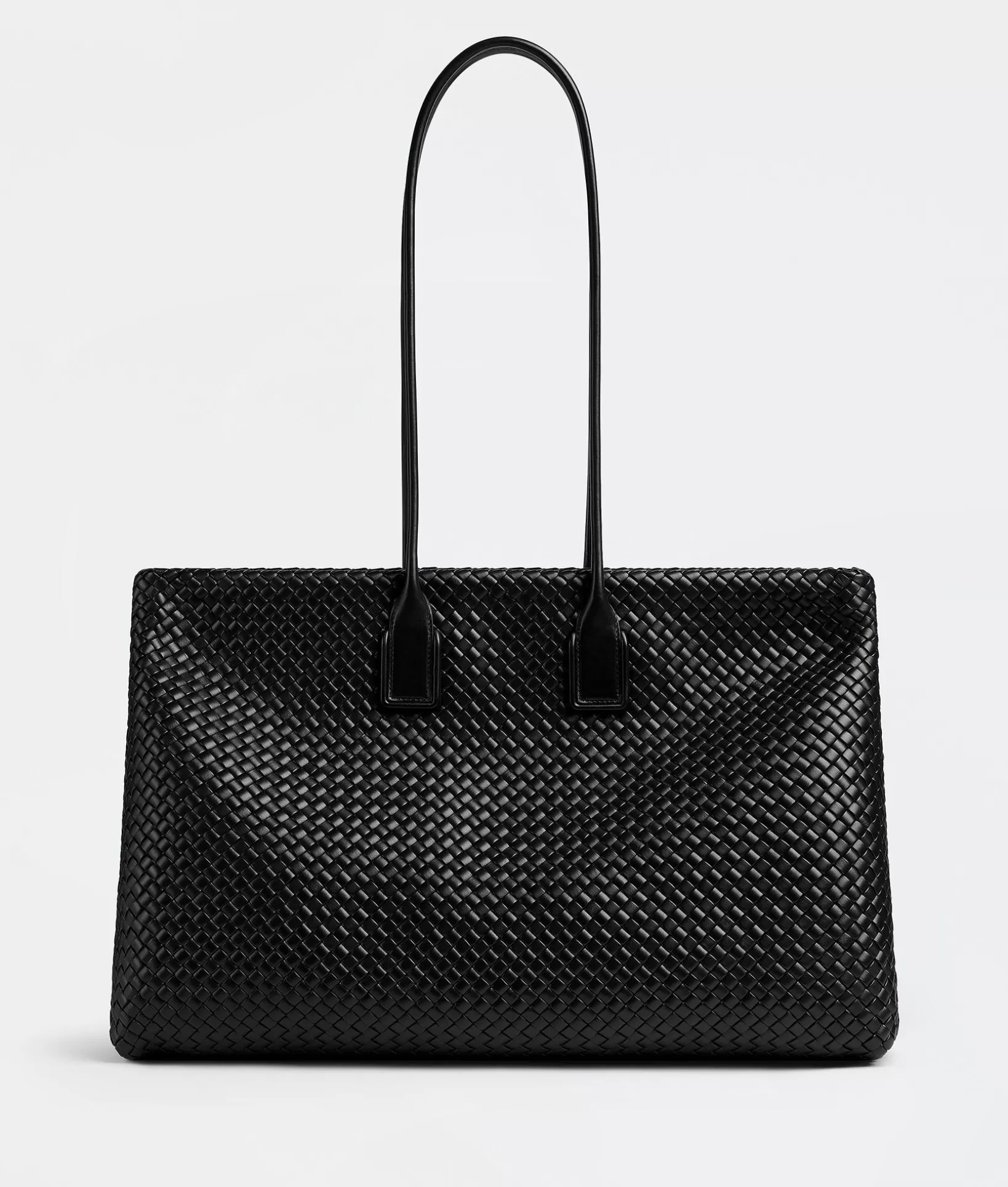 Bottega Series>Bottega Veneta Snap Black