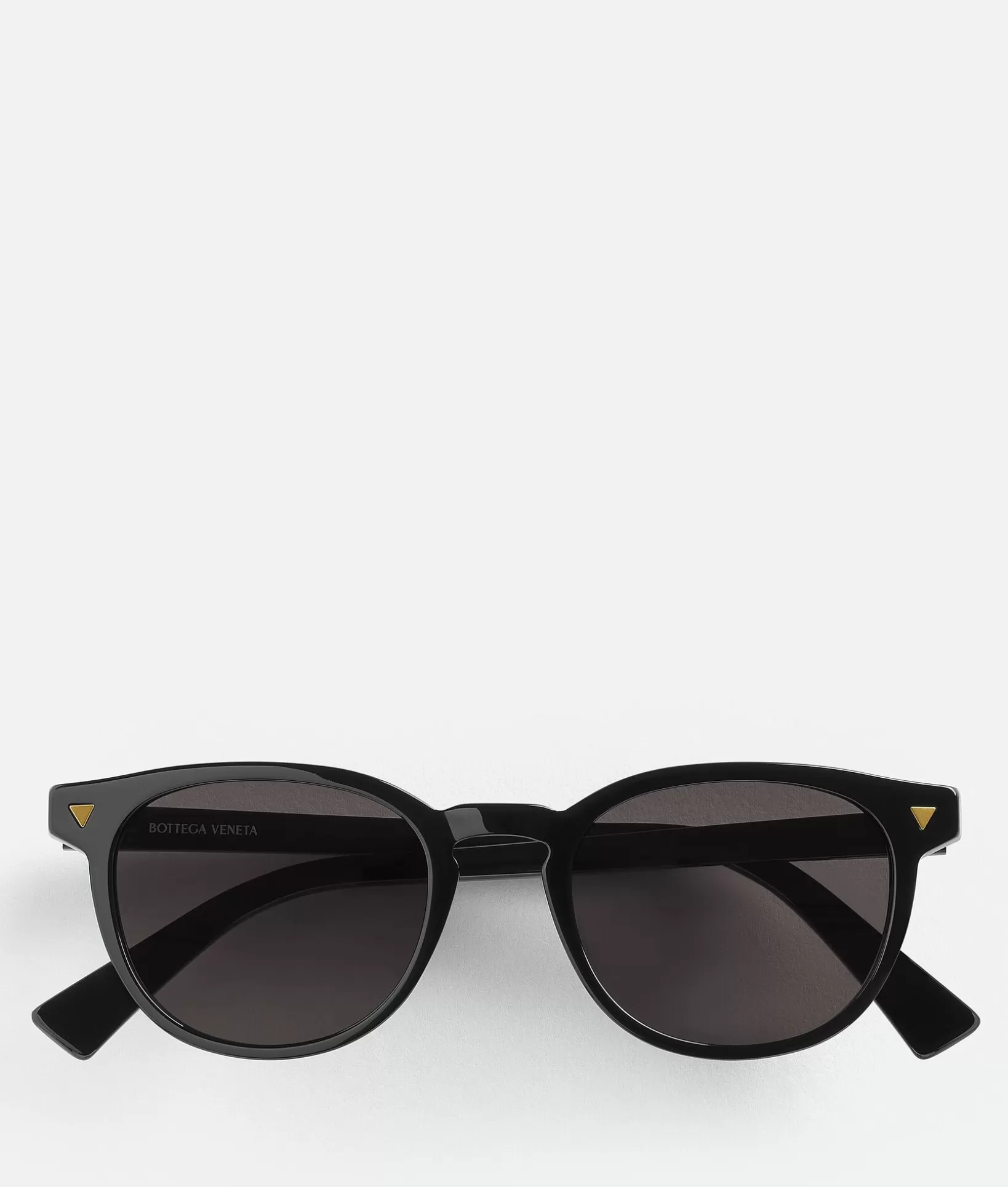 Sunglasses | Sunglasses>Bottega Veneta Soft Recycled Acetate Panthos Sunglasses Black / Grey