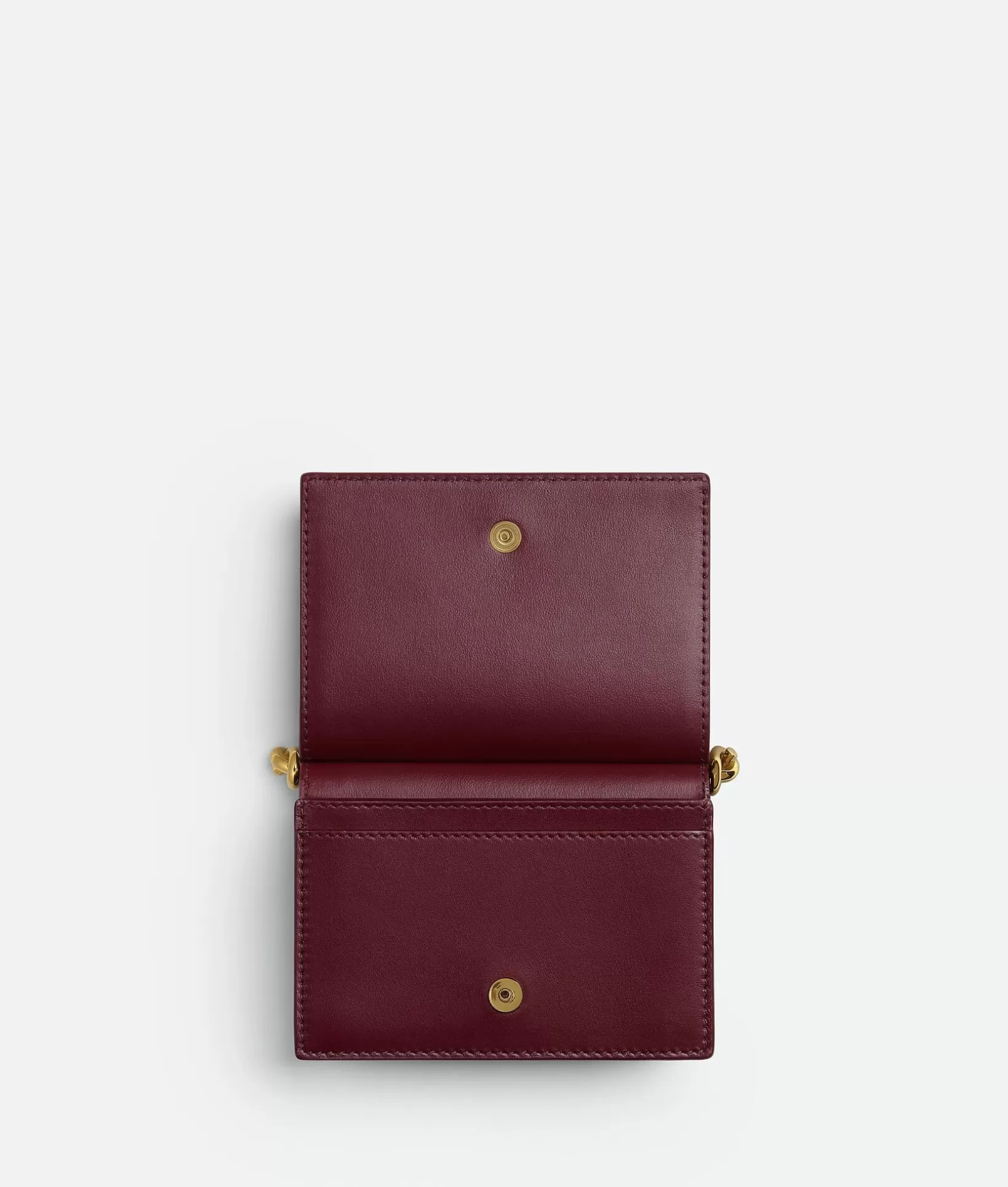 Card Cases>Bottega Veneta Solstice Business Card Case Barolo