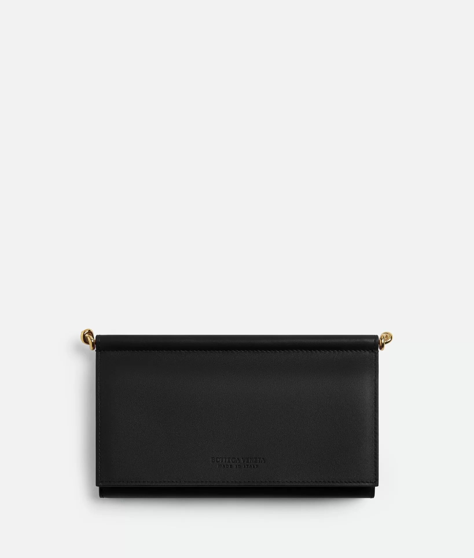 Long Wallets>Bottega Veneta Solstice Large Flap Wallet Black