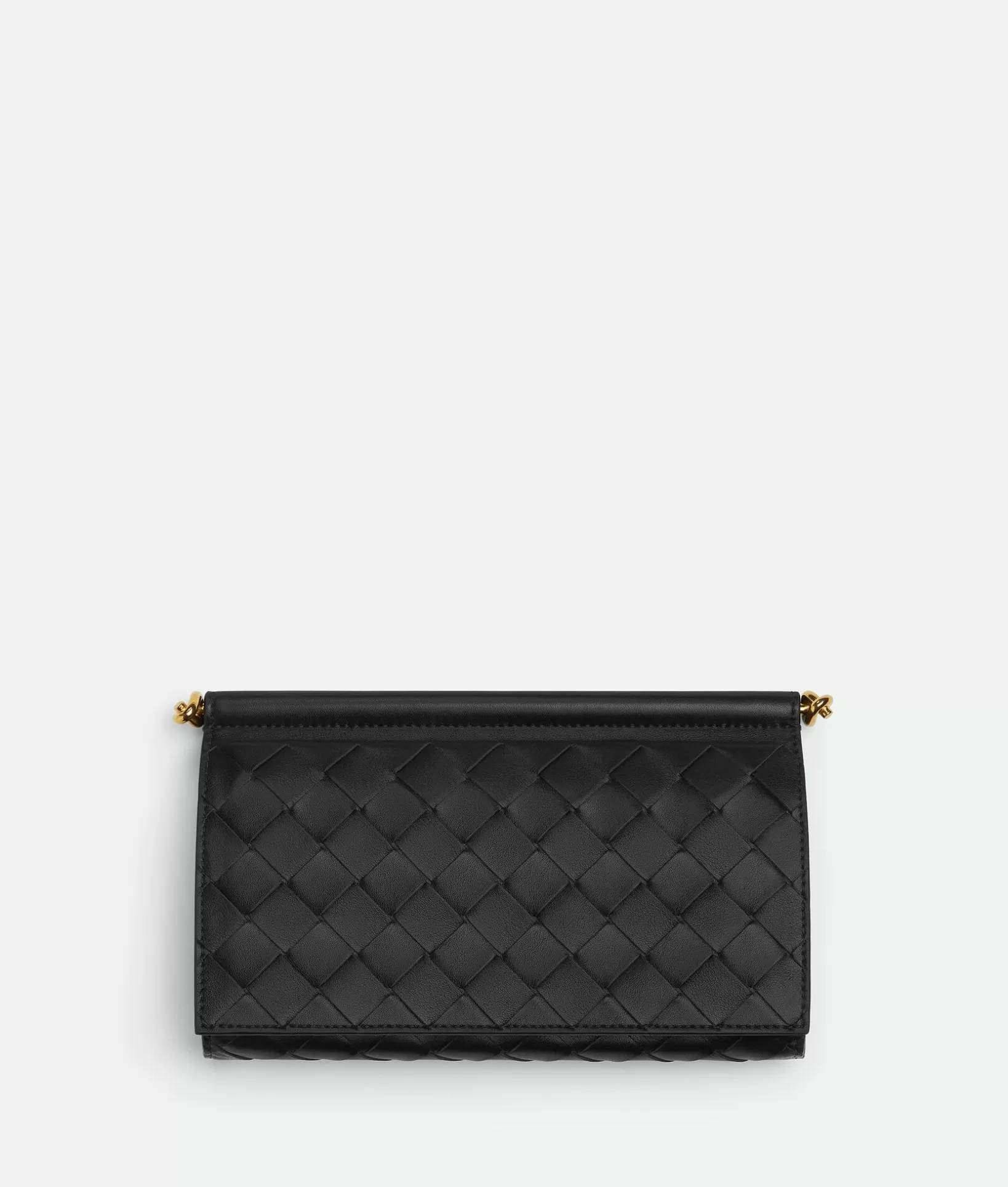 Long Wallets>Bottega Veneta Solstice Large Flap Wallet Black