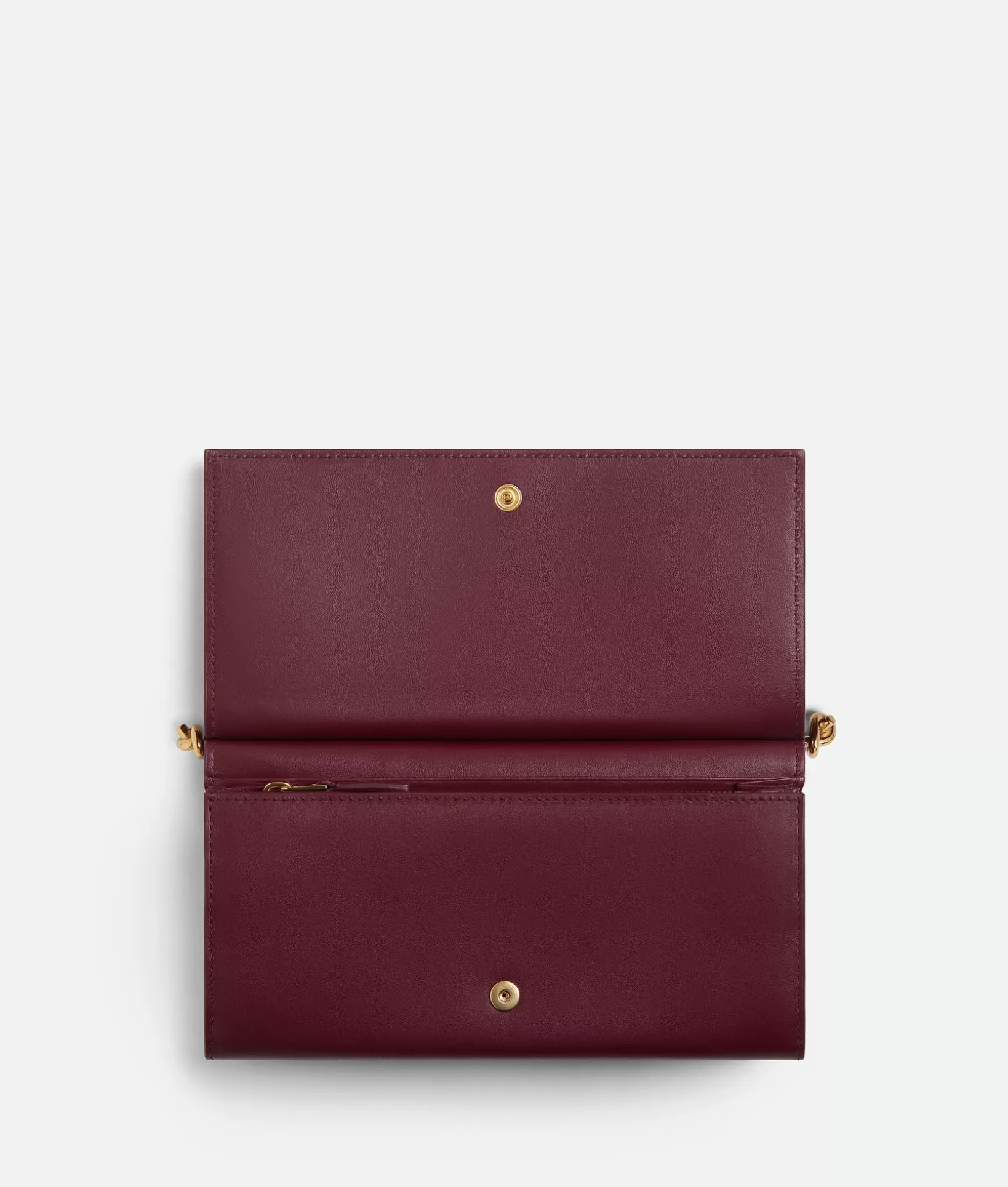 Long Wallets>Bottega Veneta Solstice Large Flap Wallet Barolo