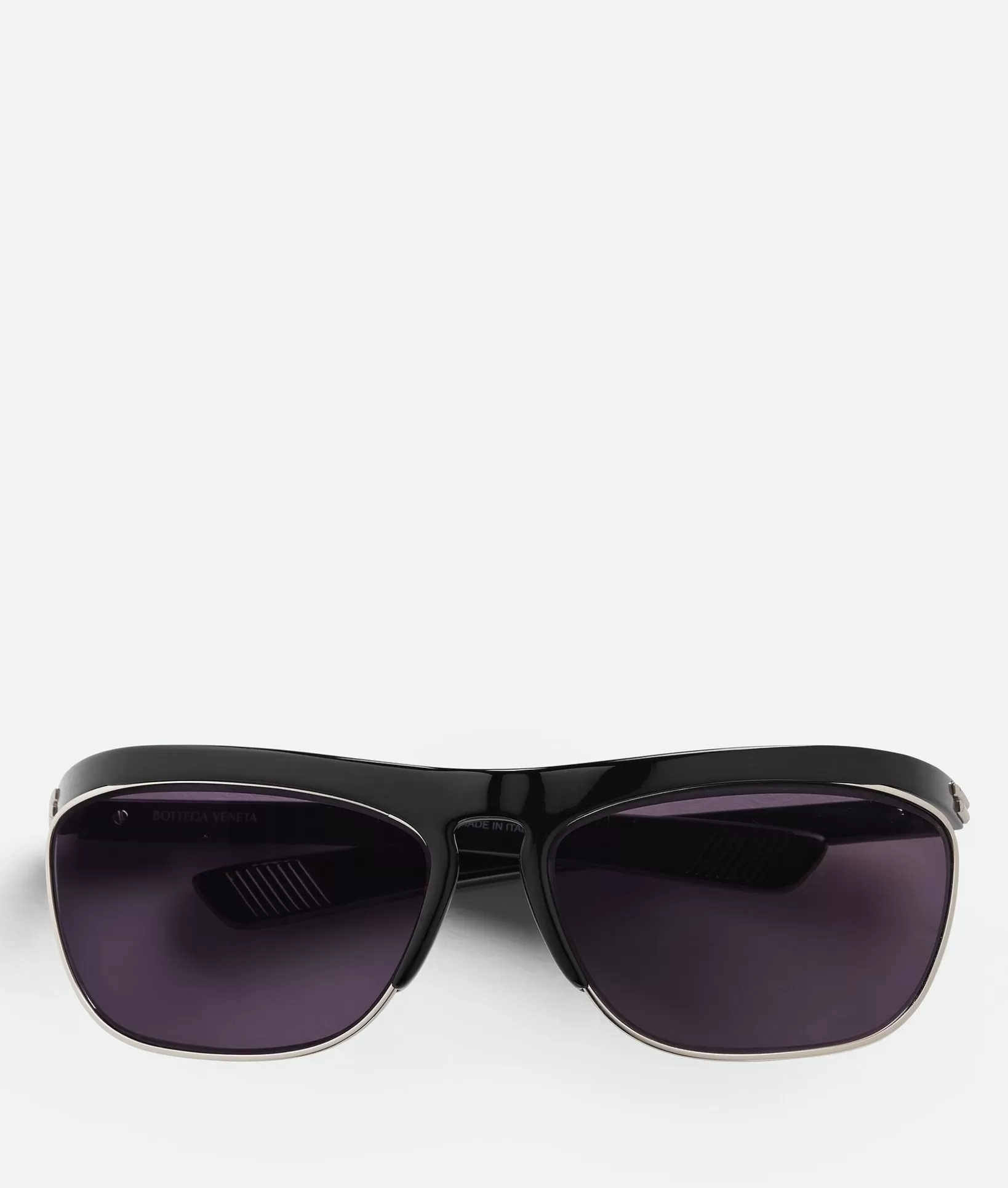 Sunglasses | Sunglasses>Bottega Veneta Speed Rectangular Sunglasses Black/grey