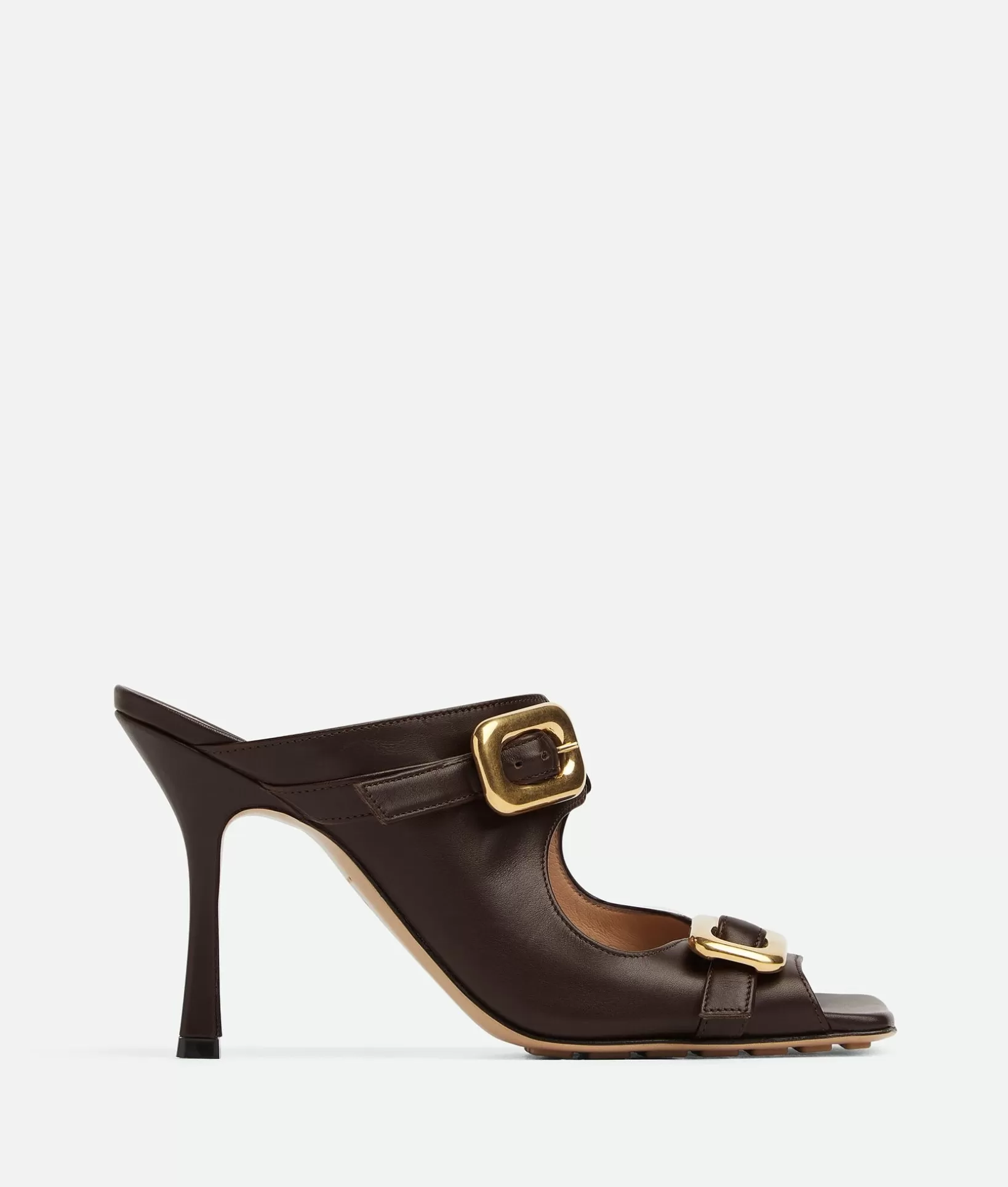 Sandals>Bottega Veneta Stretch Buckle Mule Sandal Fondant