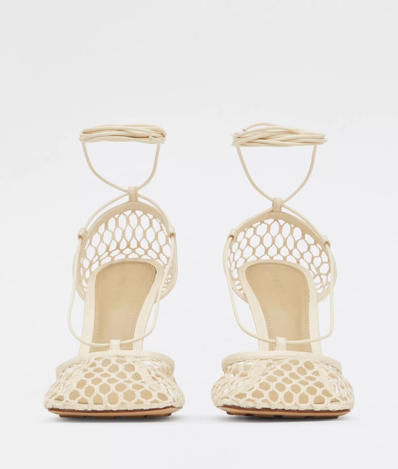 Sandals>Bottega Veneta Stretch Lace-Up Sandal Toile