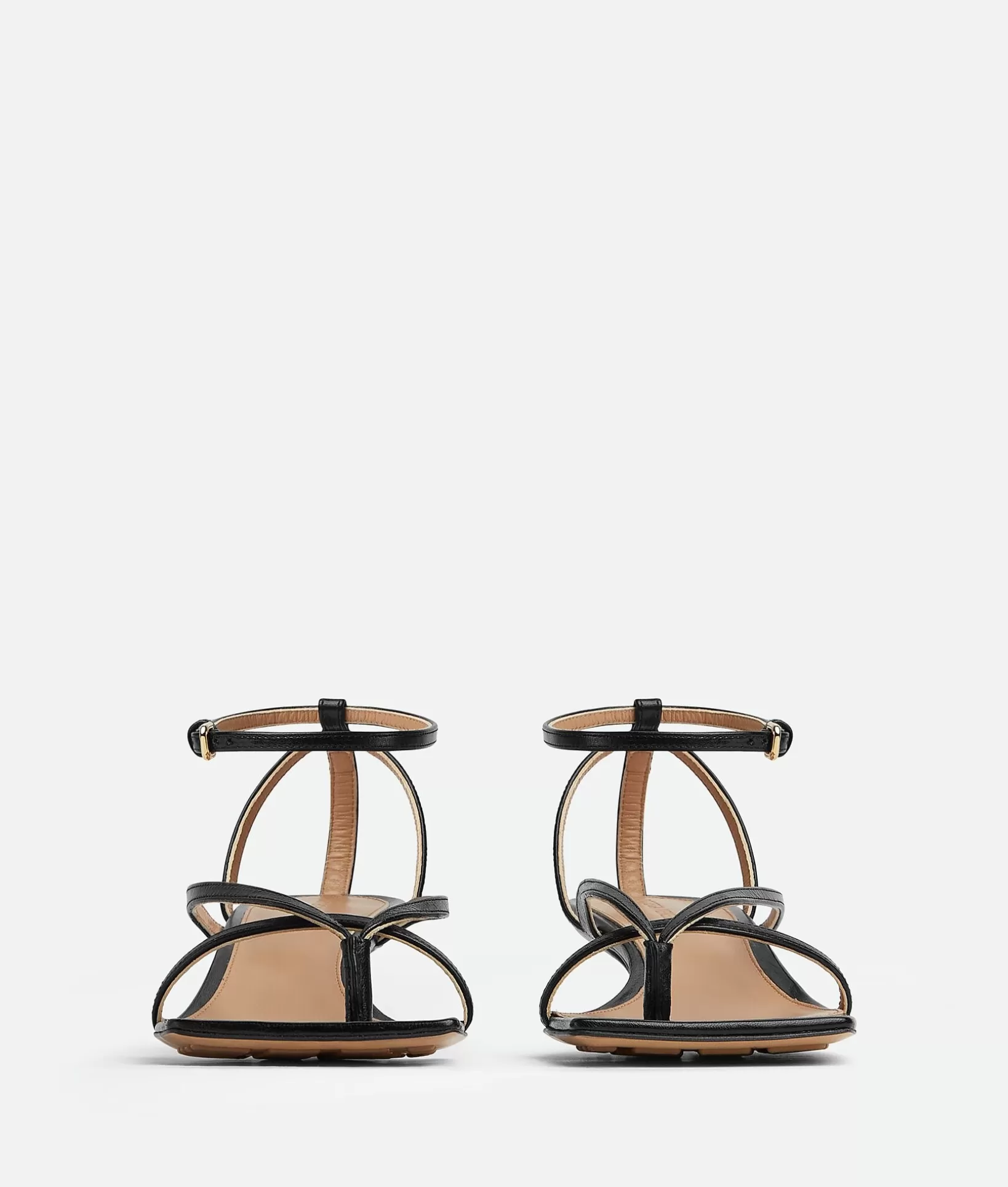 Sandals>Bottega Veneta Stretch Strap Sandal Black