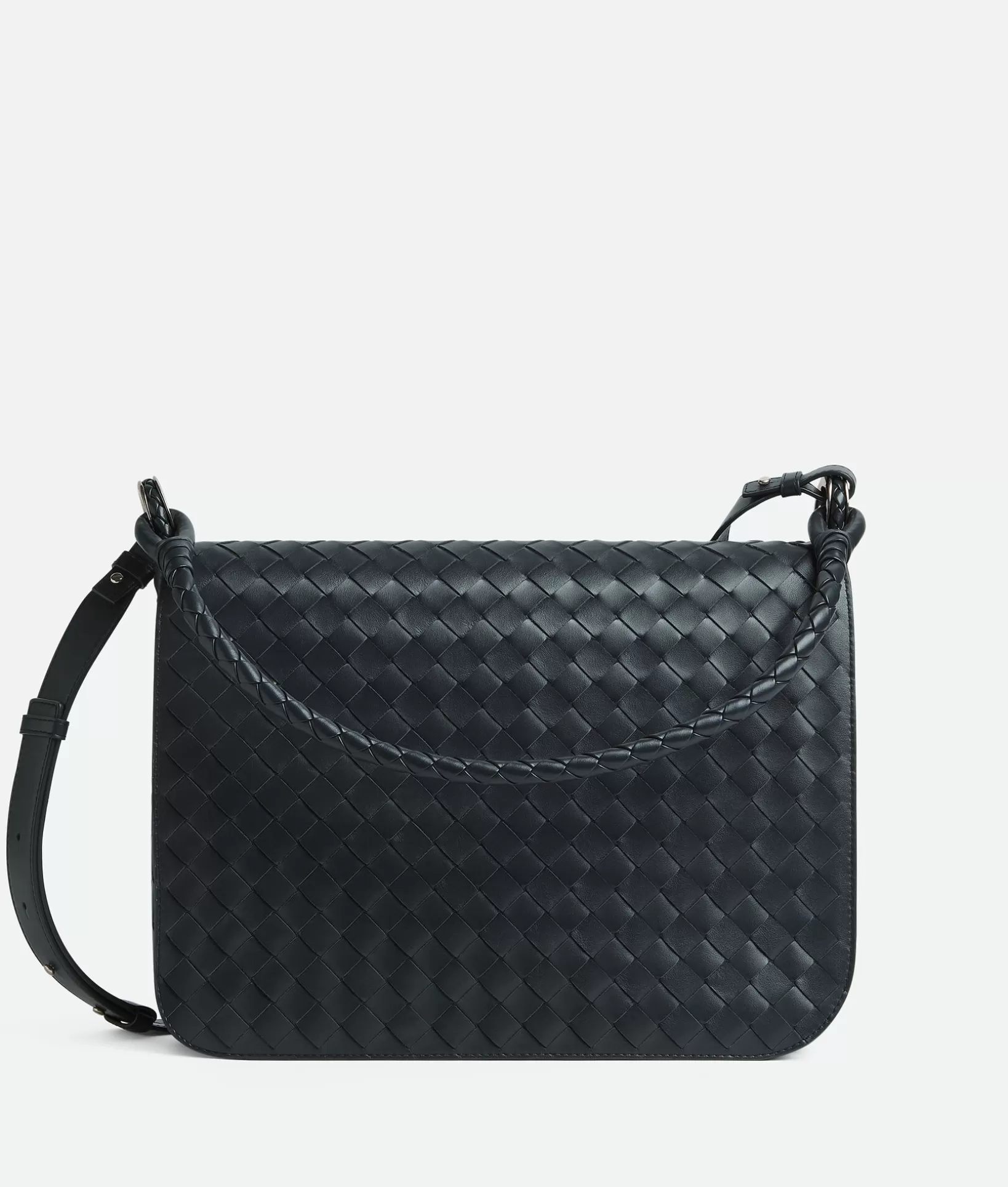 Crossbody>Bottega Veneta Swing Messenger Shadow