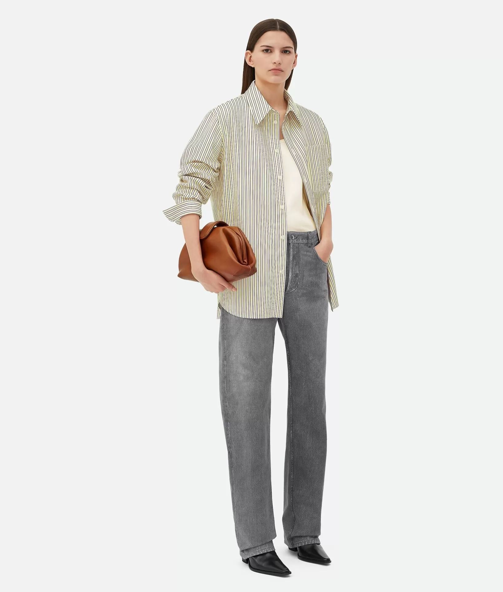 Clutch | Crossbody>Bottega Veneta Teen Lauren 1980 Light wood