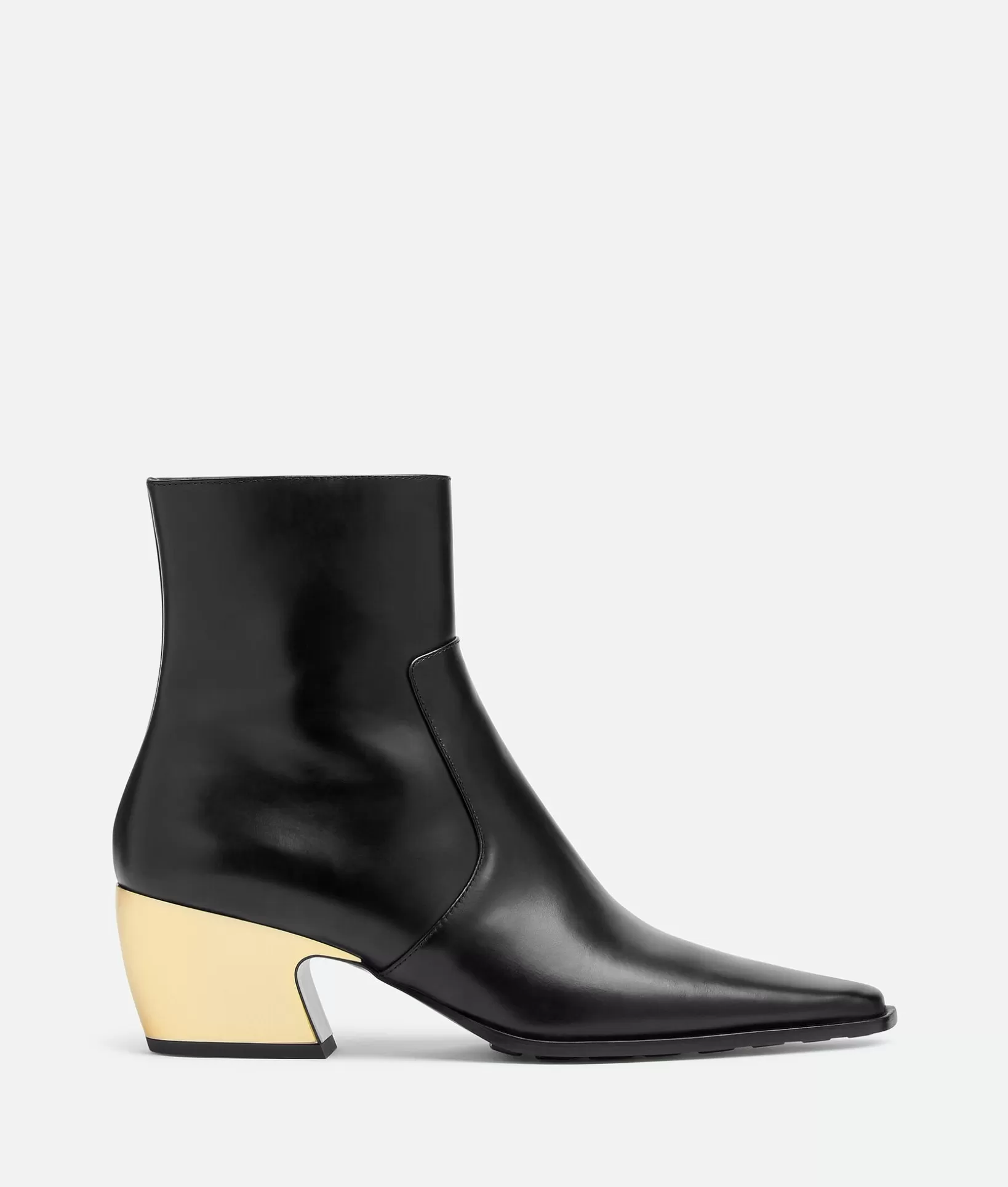 Boots>Bottega Veneta Tex Ankle Boot Black/gold