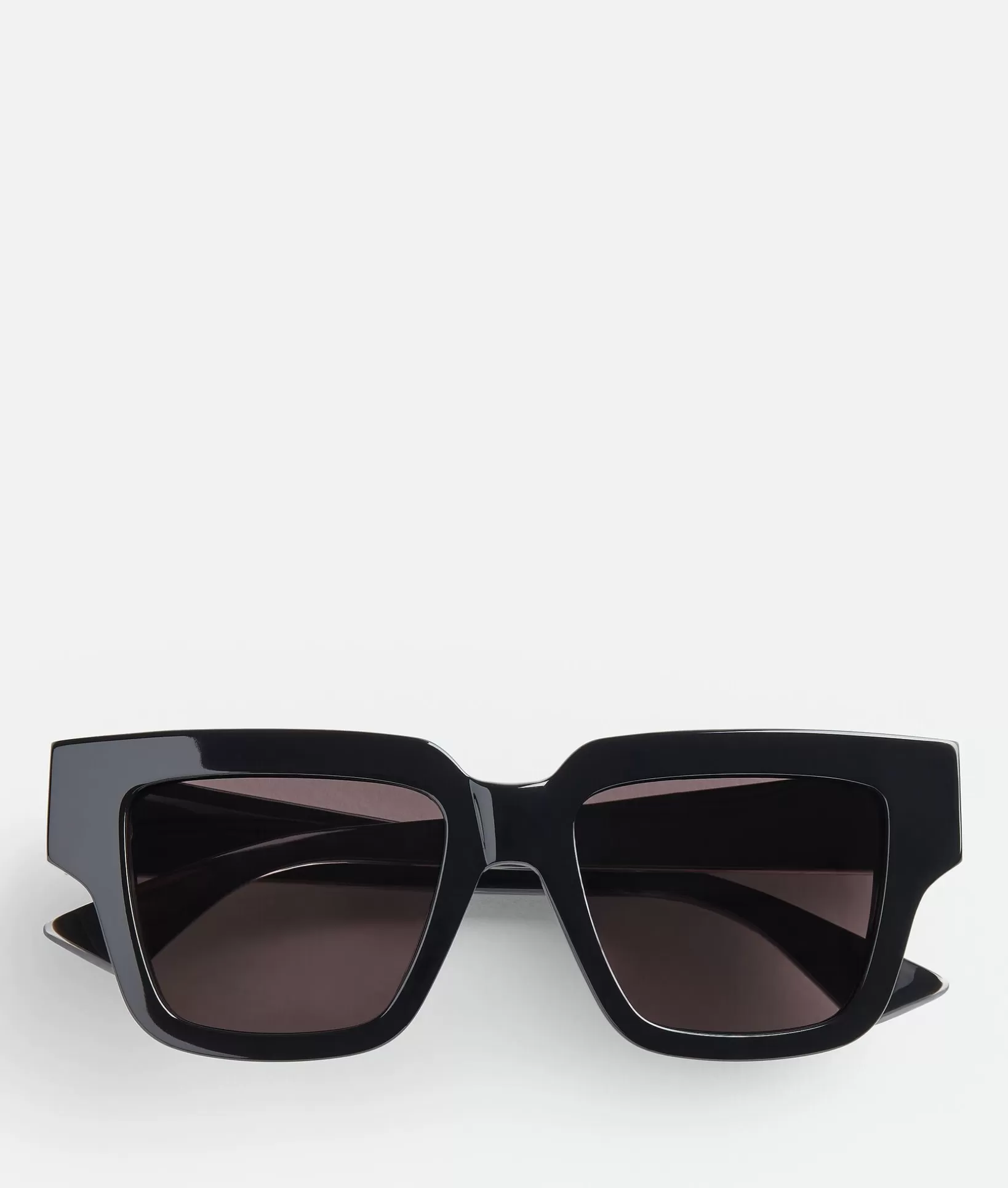 Sunglasses | Sunglasses>Bottega Veneta Tri-Fold Square Sunglasses Black/grey